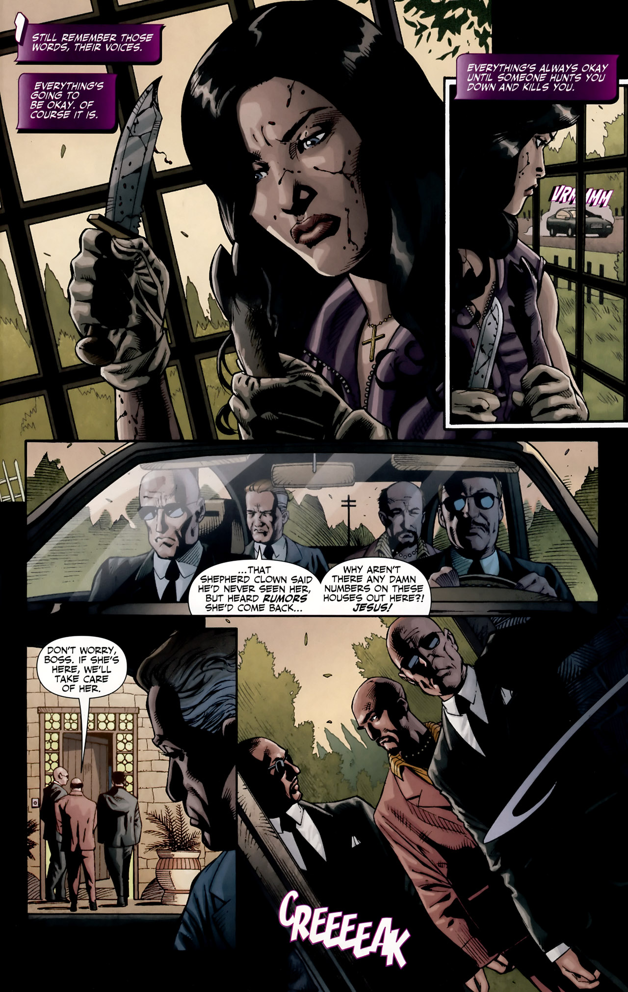 Read online Huntress: Year One comic -  Issue #1 - 8