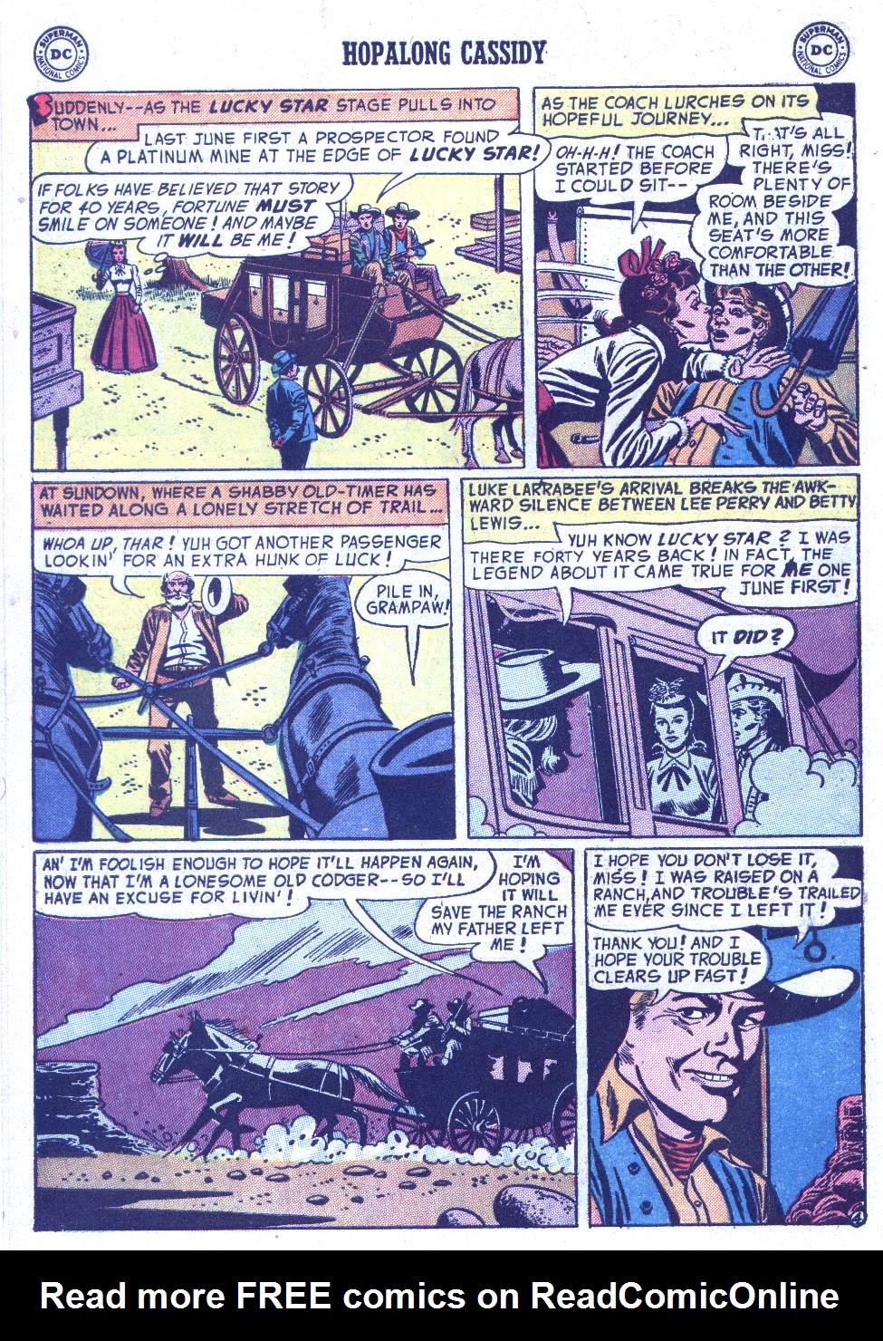 Read online Hopalong Cassidy comic -  Issue #89 - 6