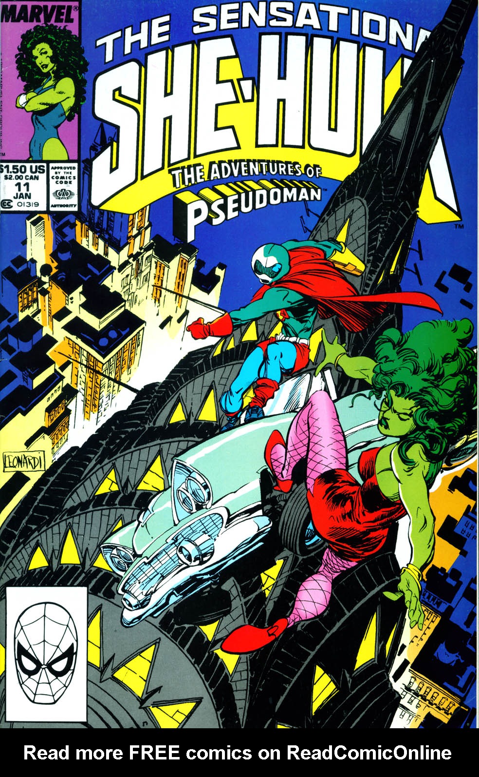 Read online The Sensational She-Hulk comic -  Issue #11 - 1