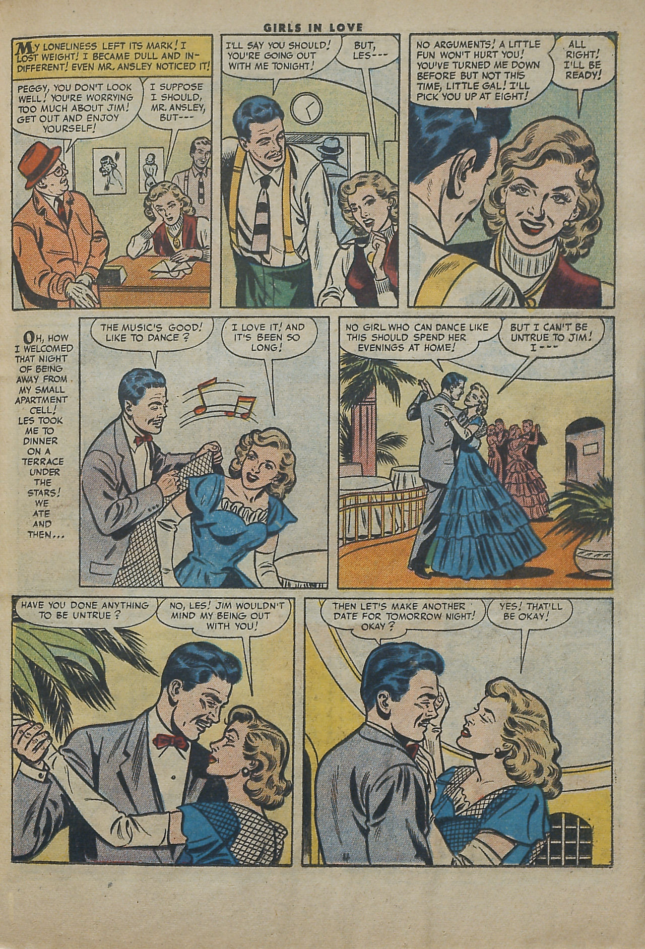 Read online Girls in Love (1955) comic -  Issue #52 - 21