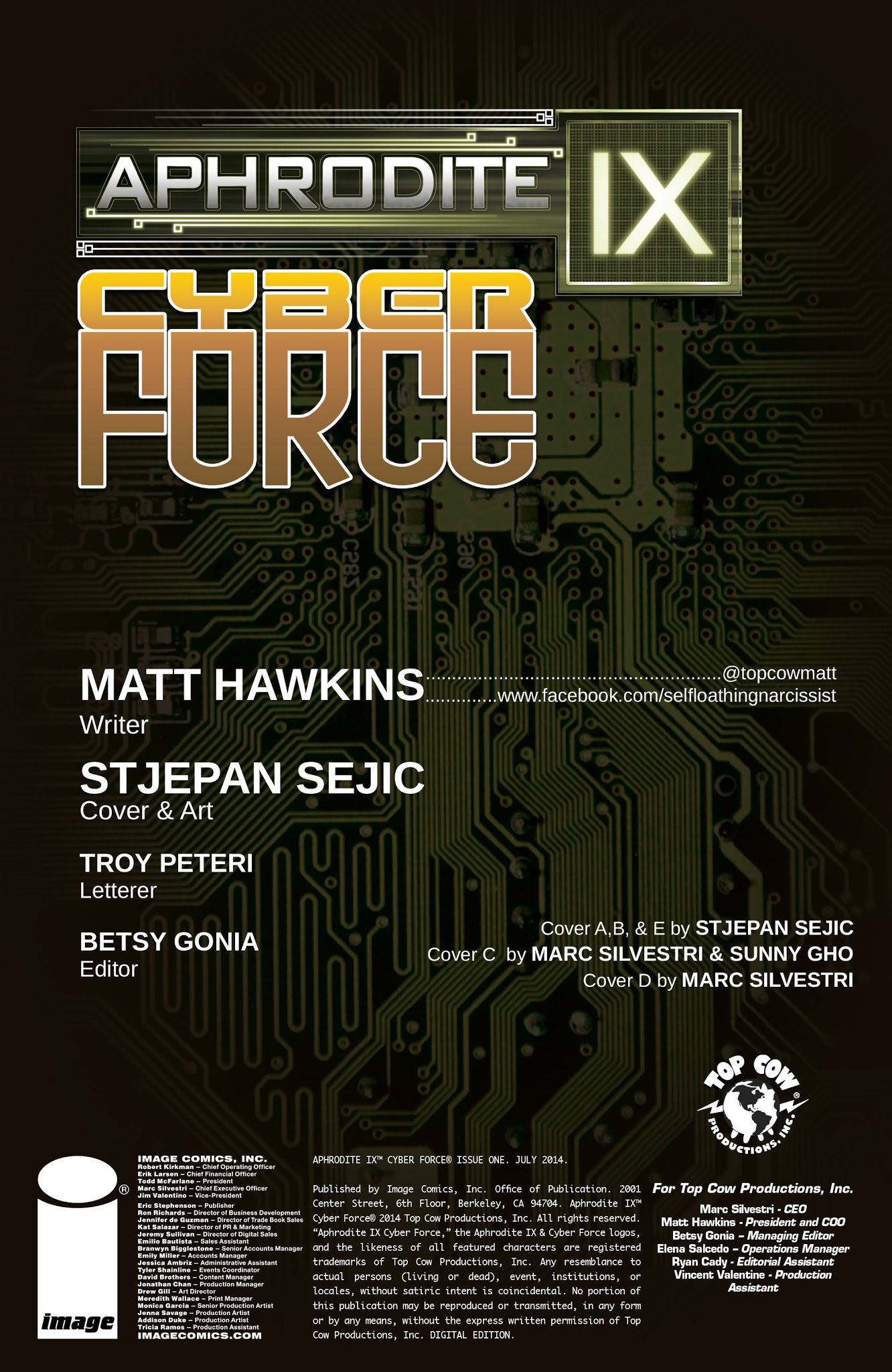 Read online Aphrodite IX Cyber Force comic -  Issue # Full - 2