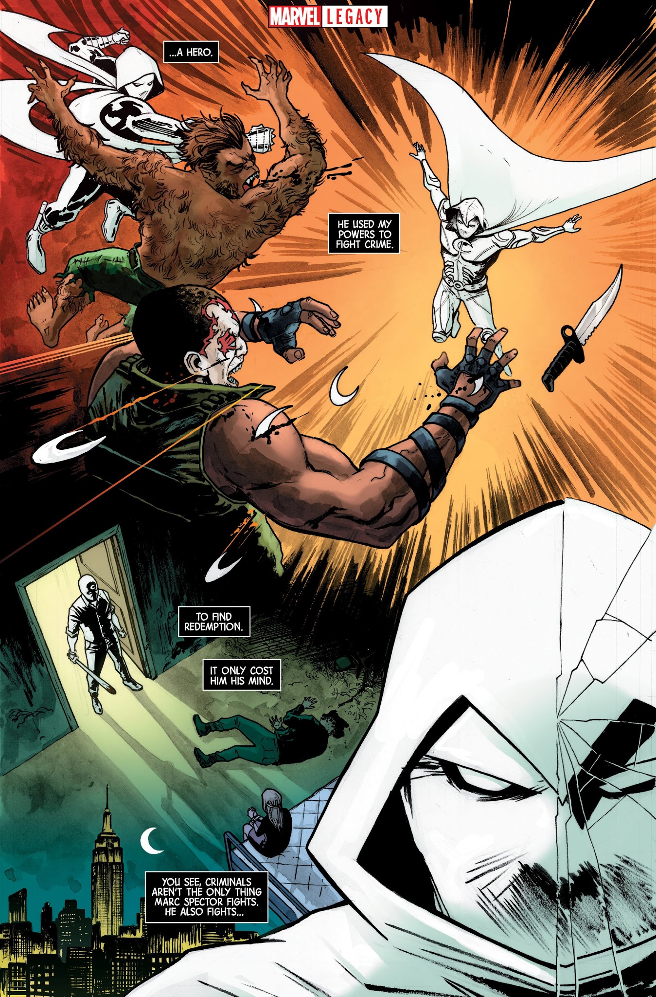 Read online Moon Knight (2016) comic -  Issue # _Marvel Legacy Primer Pages - 3