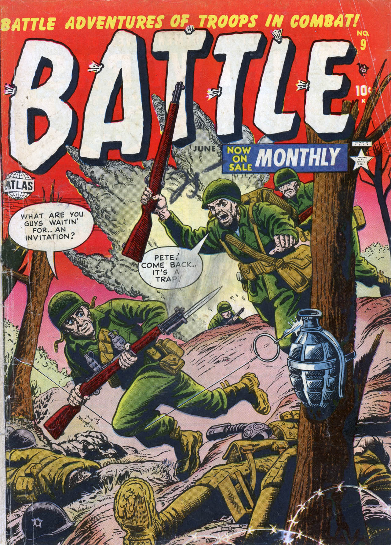 Read online Battle comic -  Issue #9 - 1