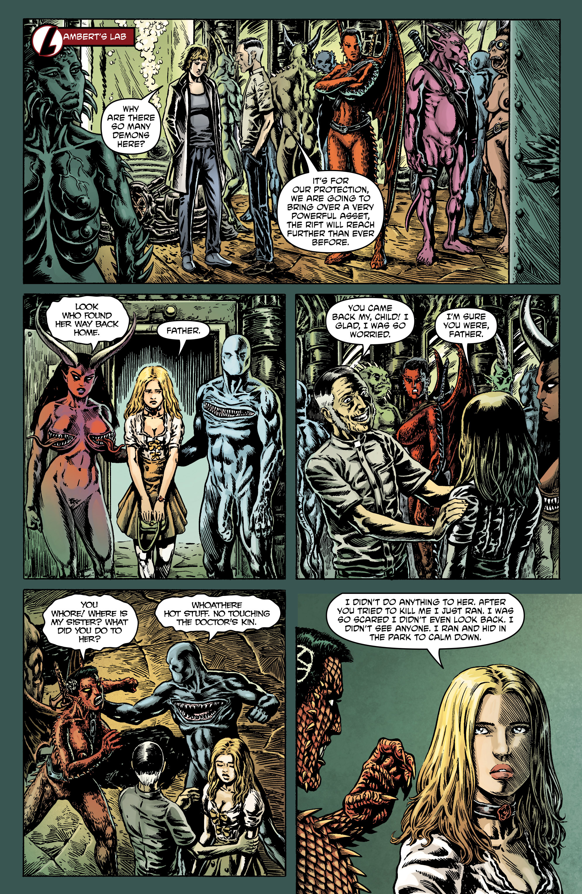 Read online UnHoly comic -  Issue #4 - 5