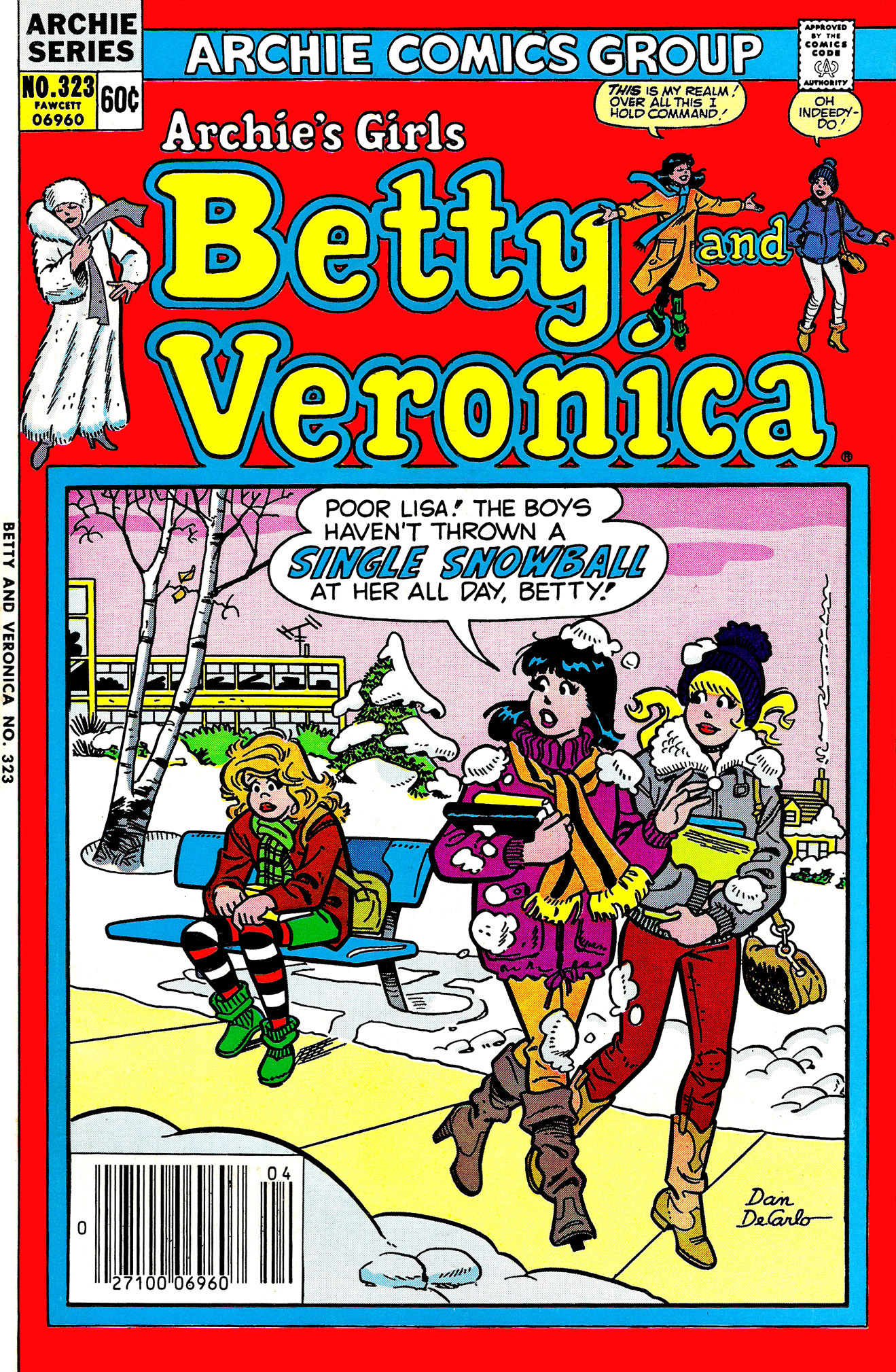 Read online Archie's Girls Betty and Veronica comic -  Issue #323 - 1