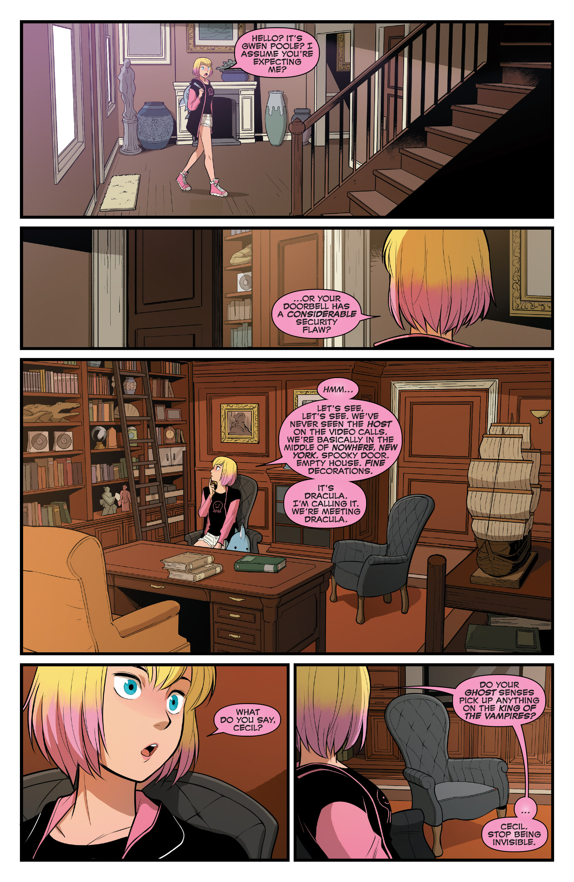 Read online The Unbelievable Gwenpool comic -  Issue #7 - 9