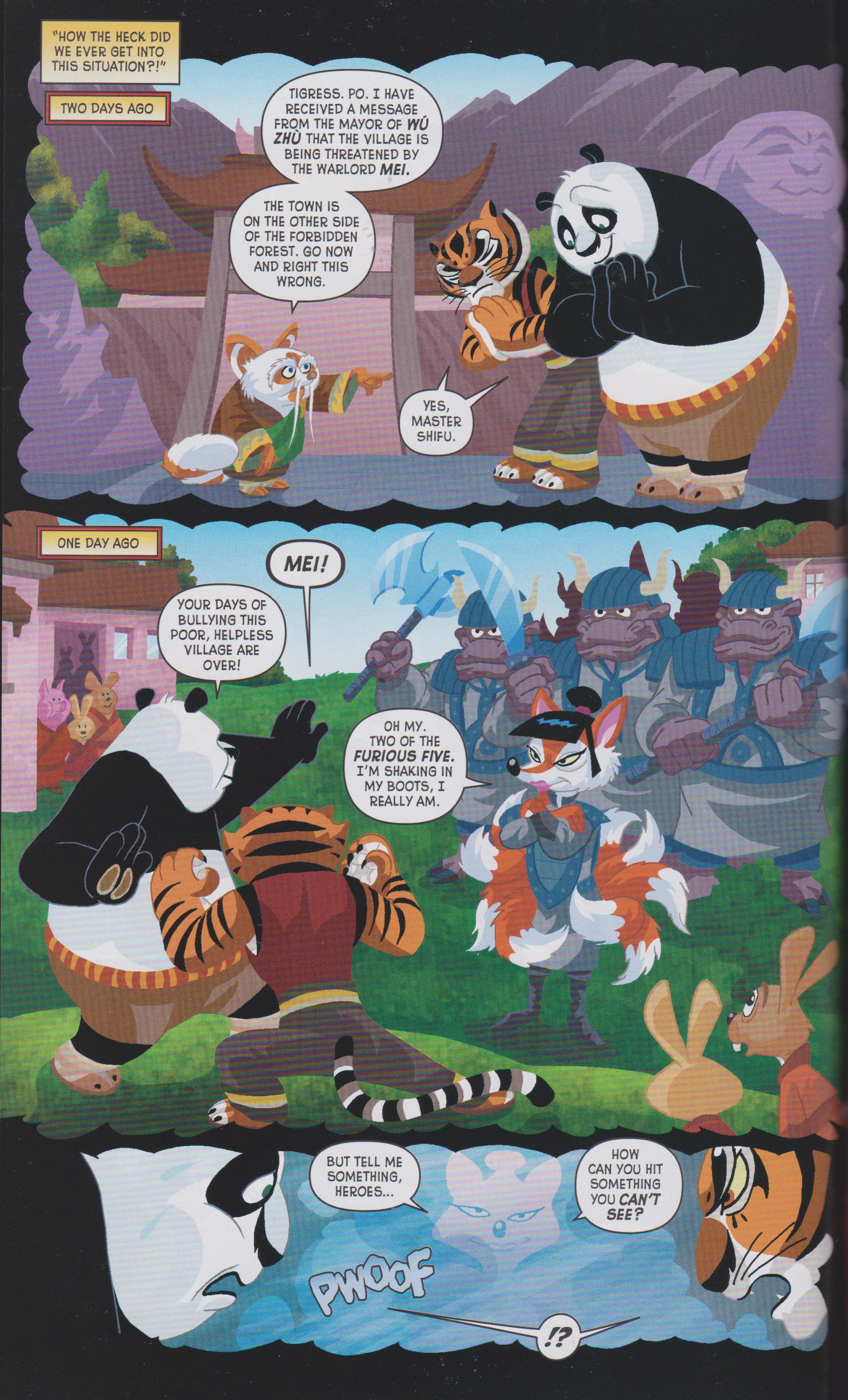 Read online Kung Fu Panda Everyone is Kung Fu Fighting comic -  Issue # TPB (Part 3) - 4