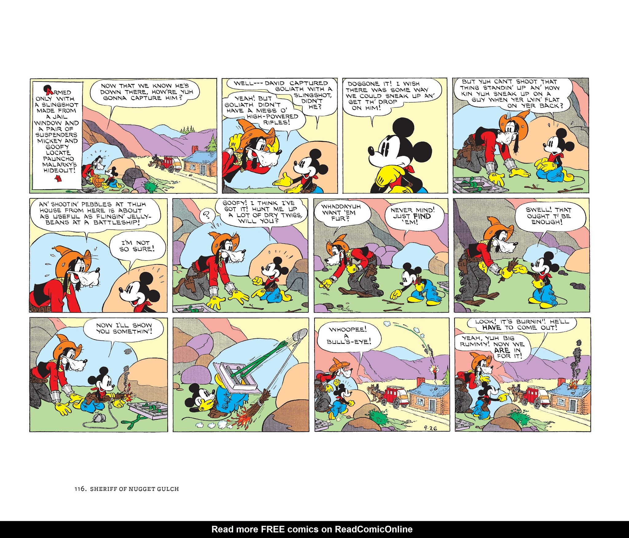 Read online Walt Disney's Mickey Mouse Color Sundays comic -  Issue # TPB 2 (Part 2) - 16