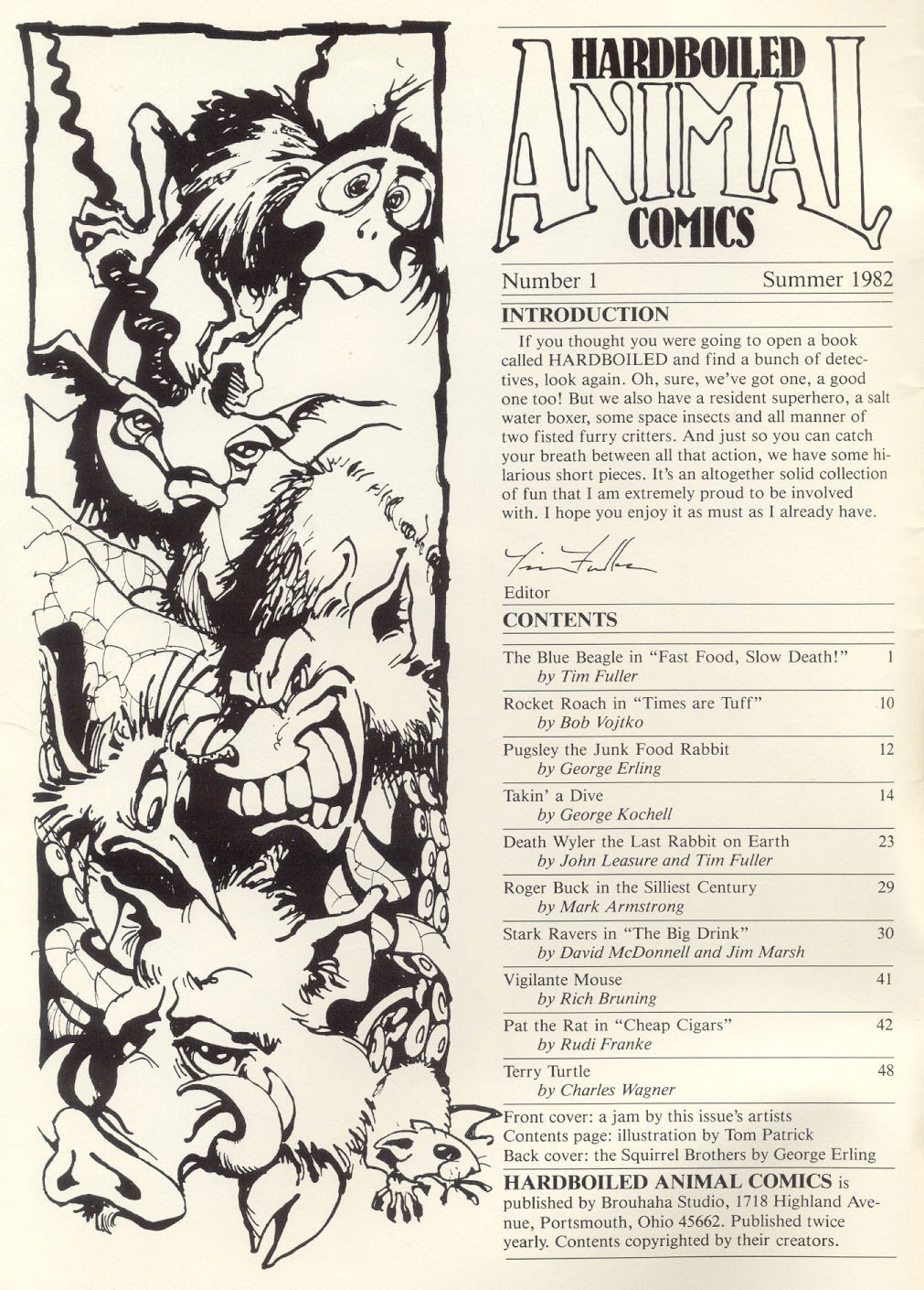 Read online Hardboiled Animal Comics comic -  Issue # Full - 3