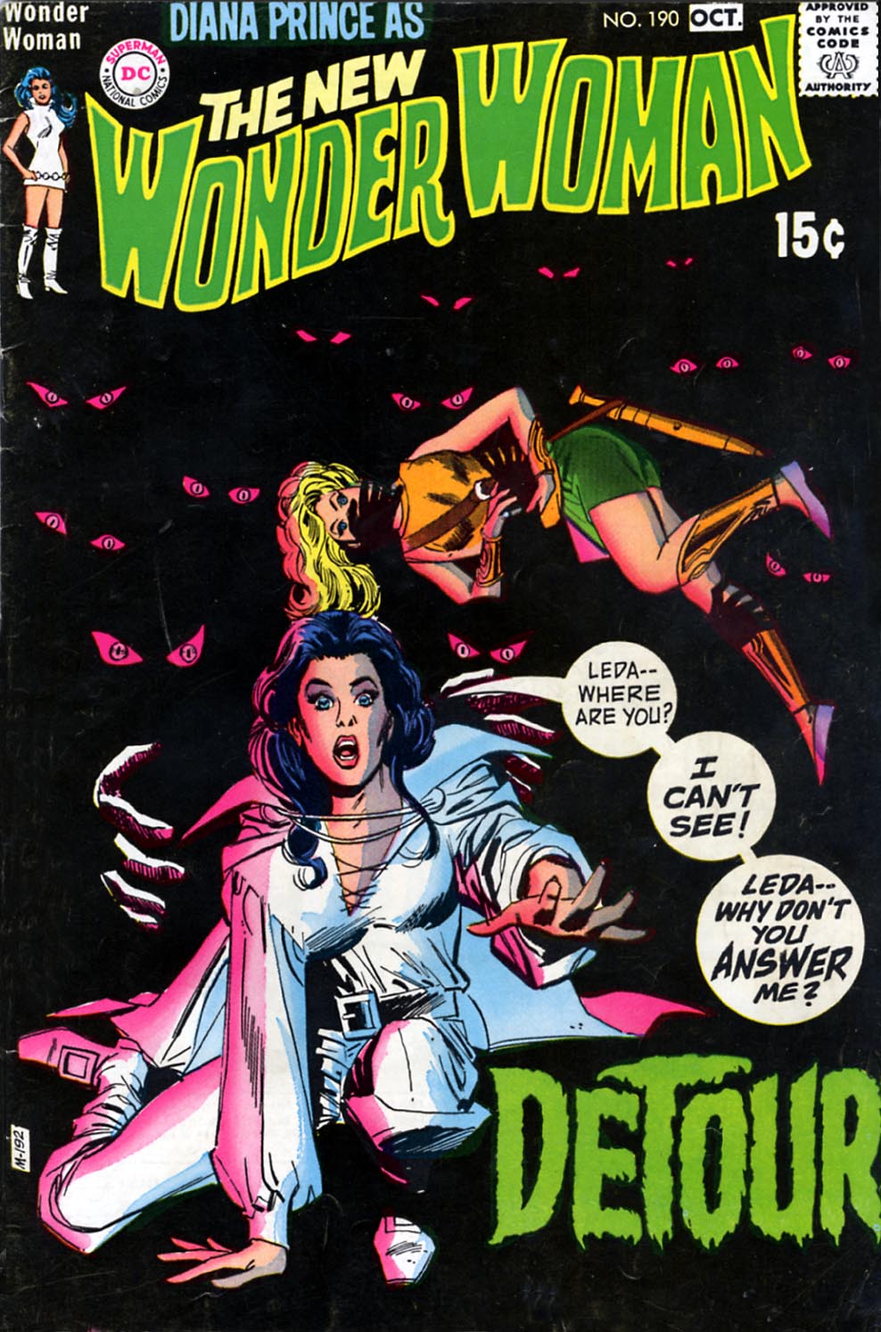 Read online Wonder Woman (1942) comic -  Issue #190 - 1