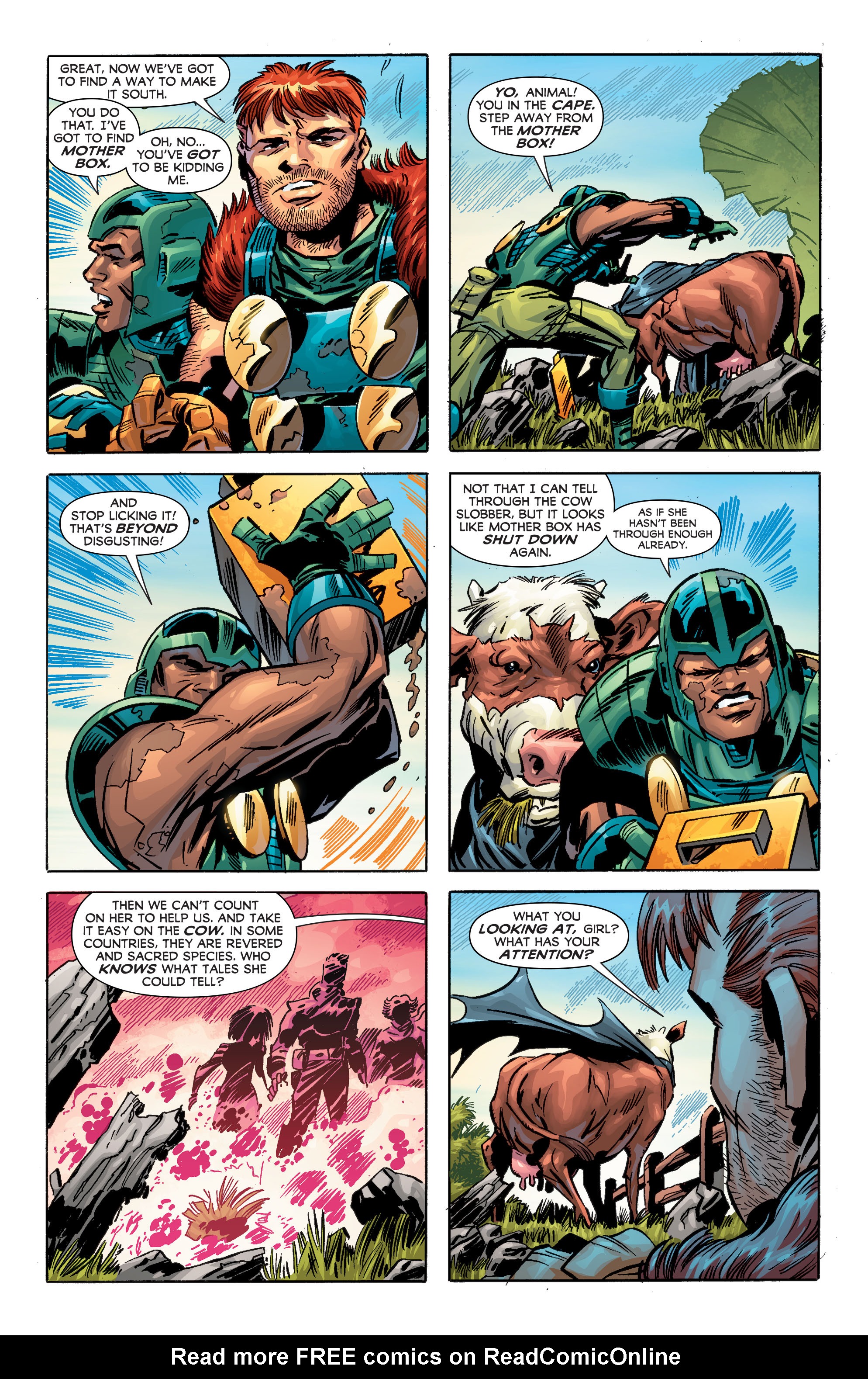 Read online Infinity Man and the Forever People comic -  Issue #4 - 5