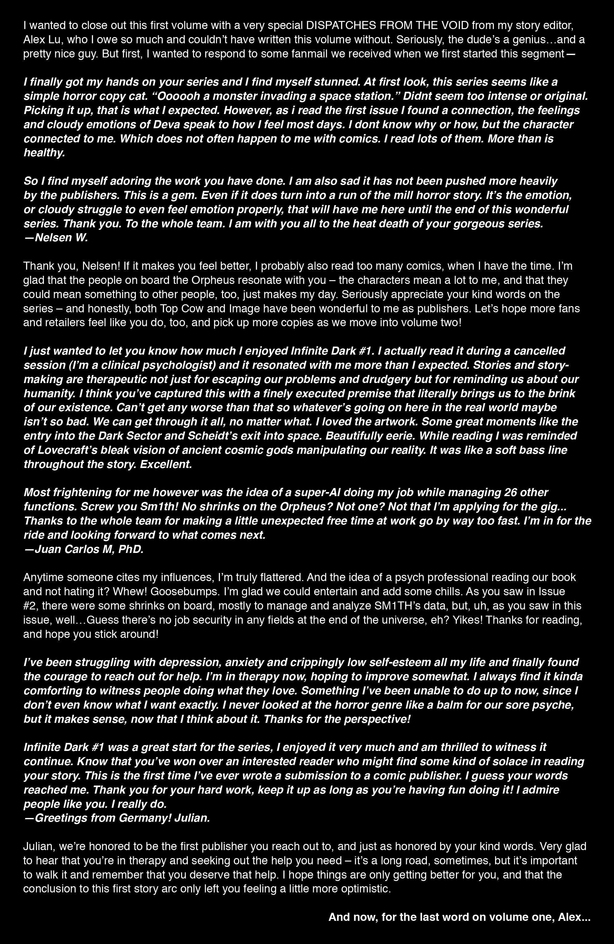 Read online Infinite Dark comic -  Issue #4 - 24