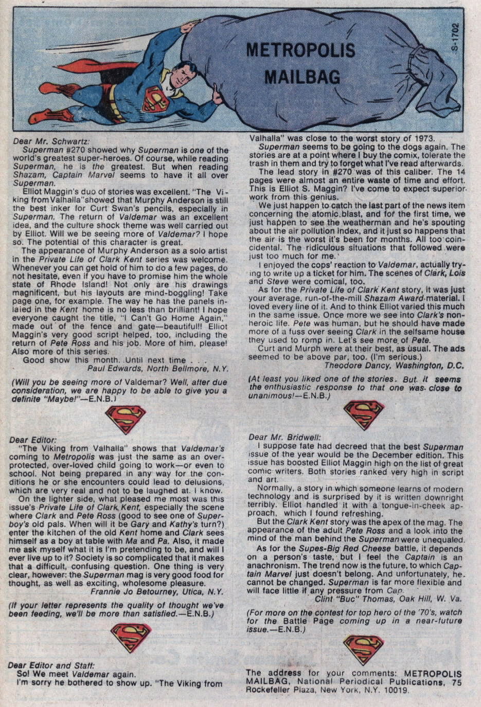 Read online Superman (1939) comic -  Issue #274 - 22