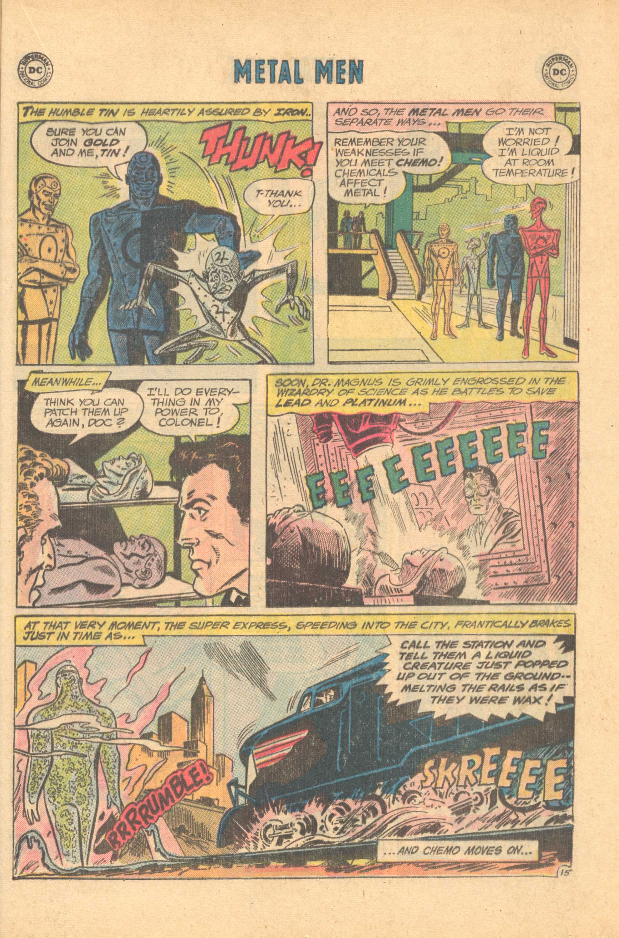 Read online Metal Men (1963) comic -  Issue #42 - 21