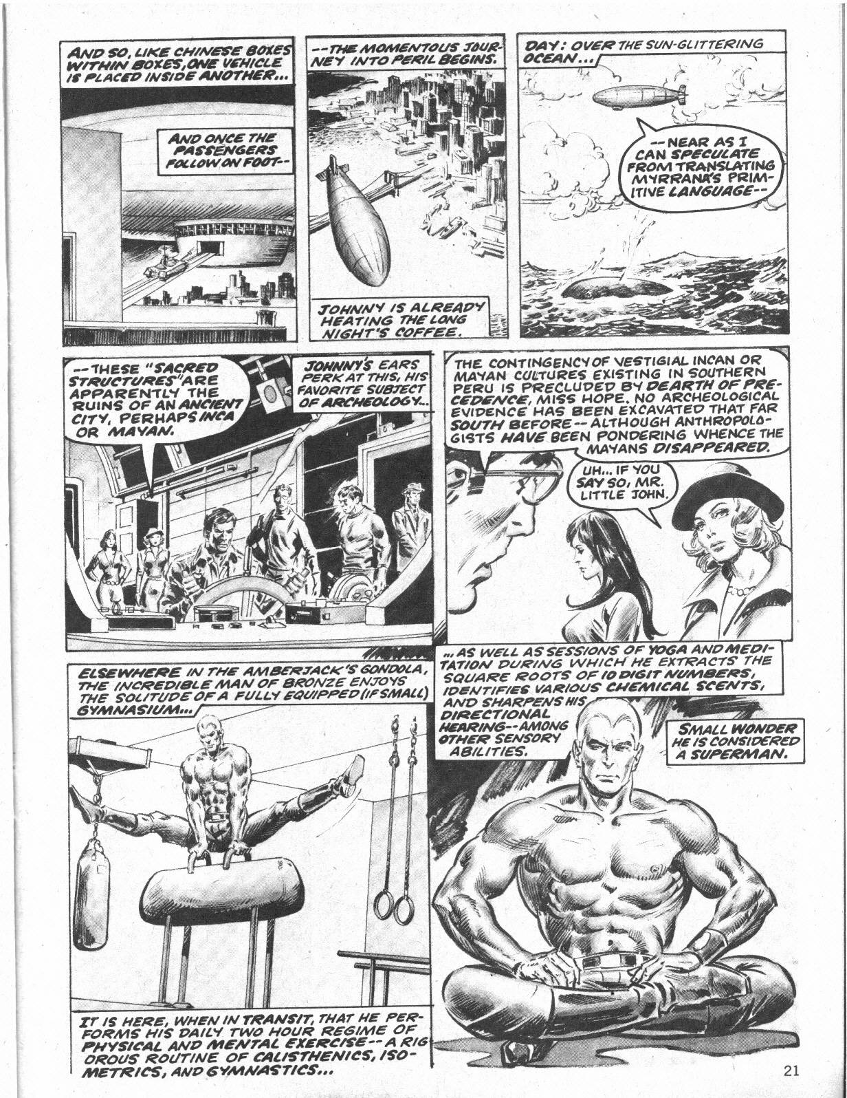 Read online Doc Savage (1975) comic -  Issue #7 - 21