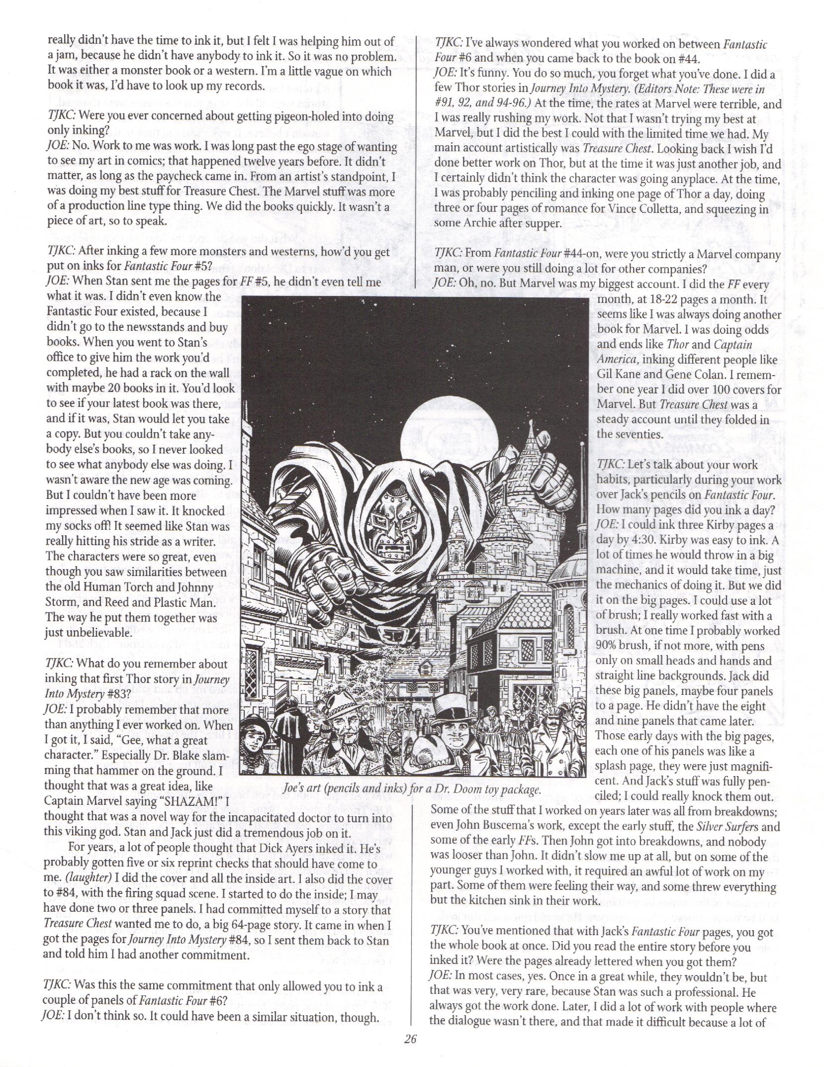 Read online The Jack Kirby Collector comic -  Issue #9 - 25