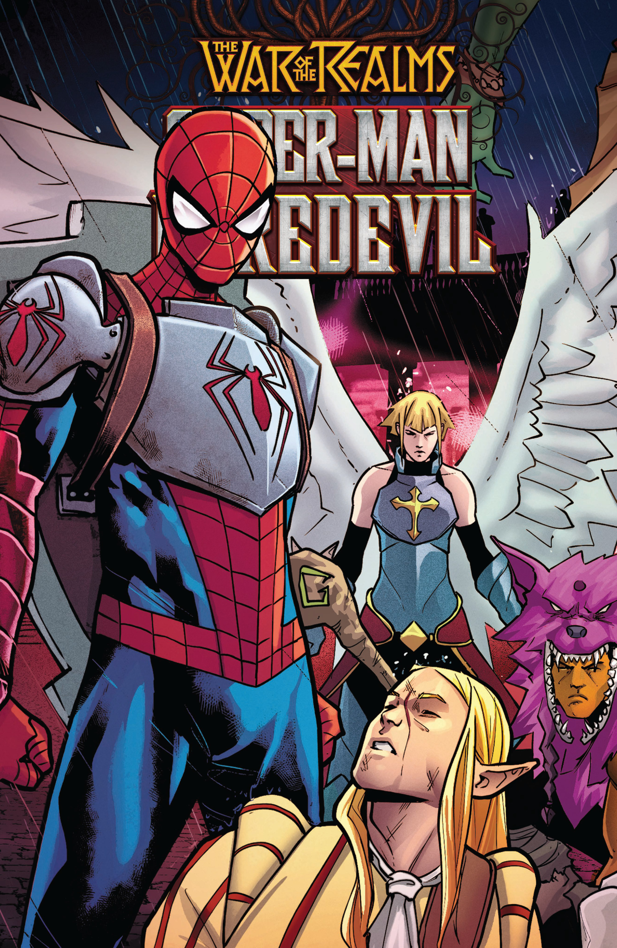 Read online War of the Realms: Spider-Man & the League of Realms comic -  Issue # _TPB - 2