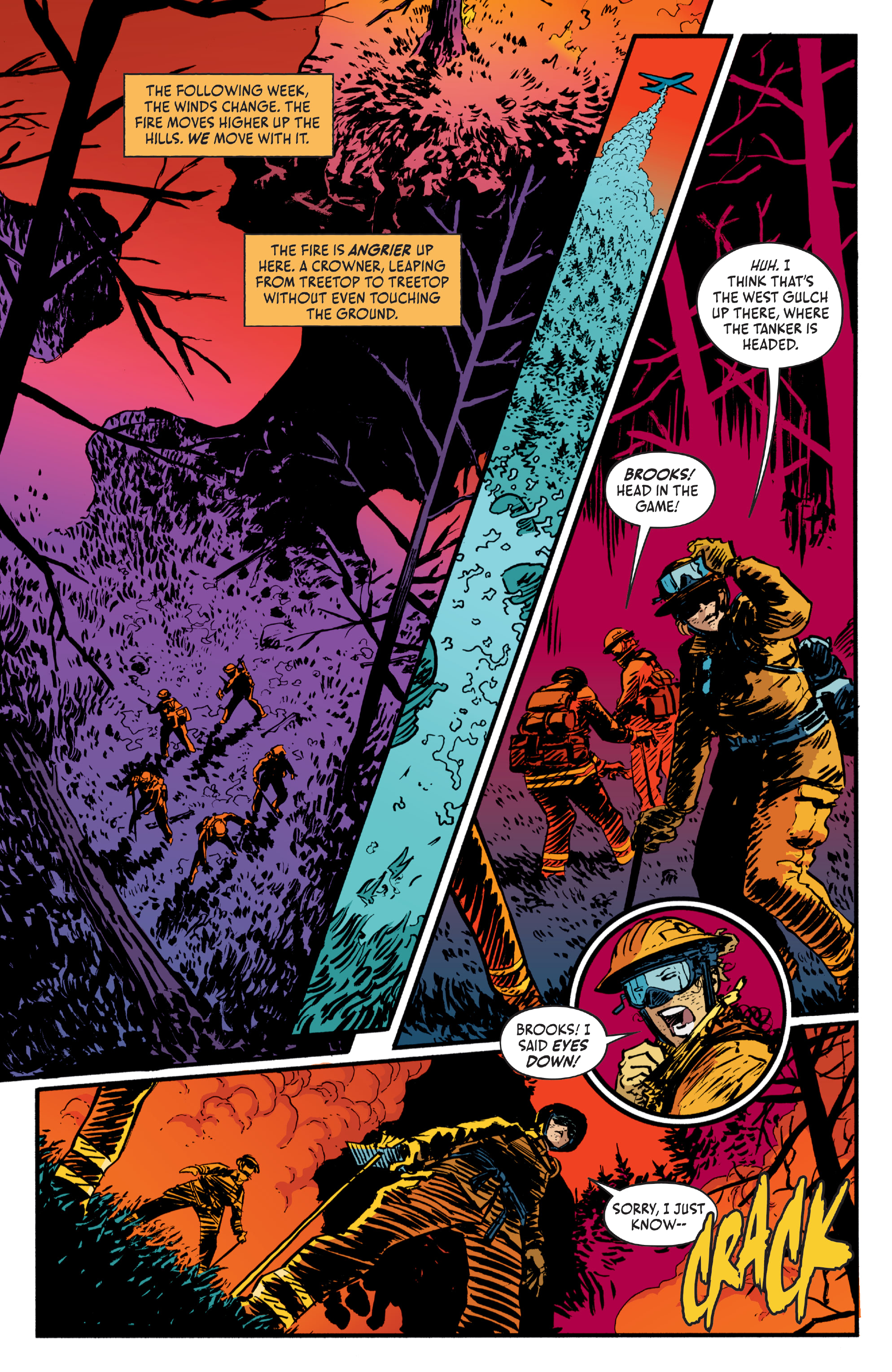 Read online Dark Spaces: Wildfire comic -  Issue #1 - 17