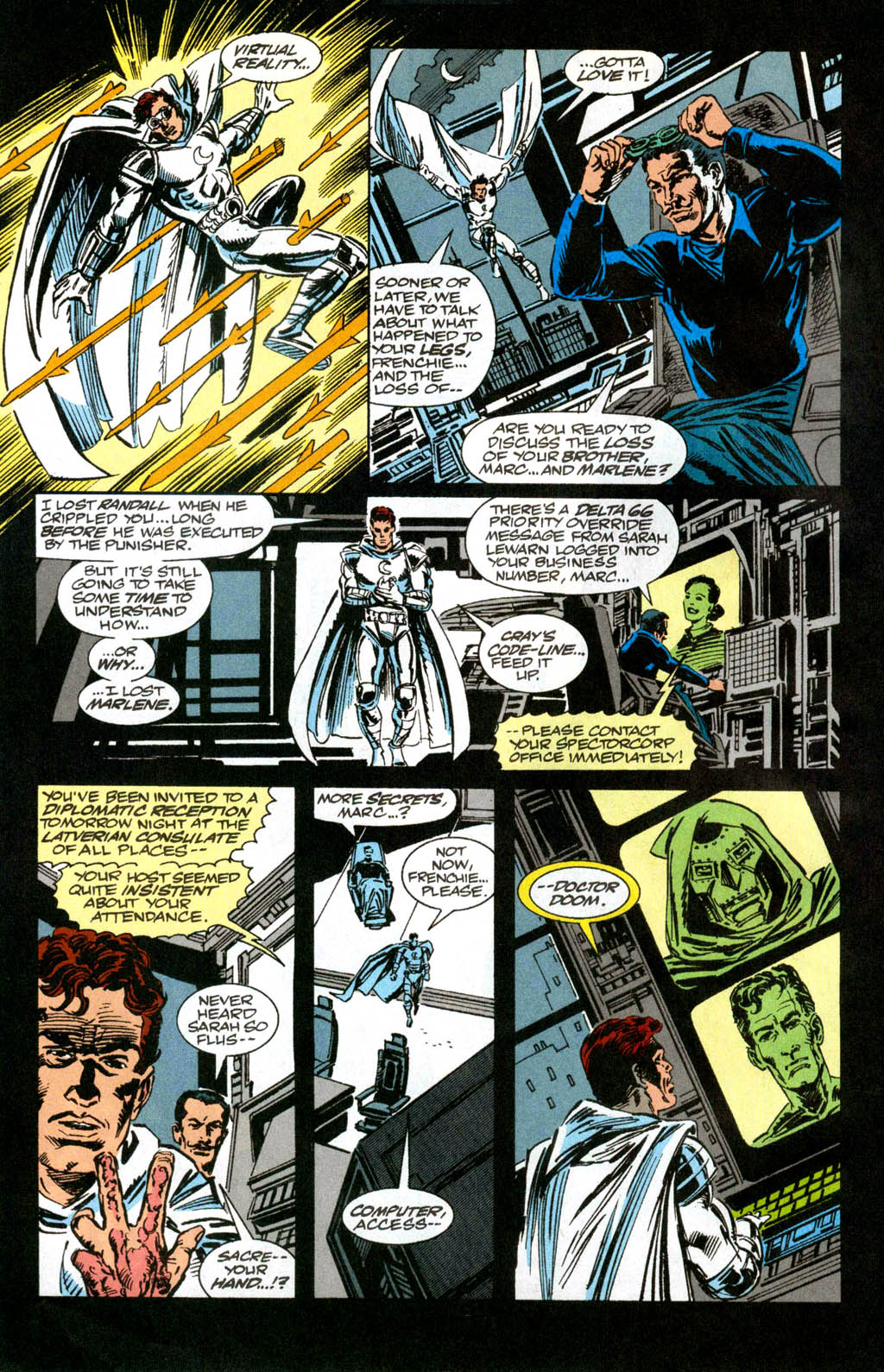 Read online Marc Spector: Moon Knight comic -  Issue #39 - 5