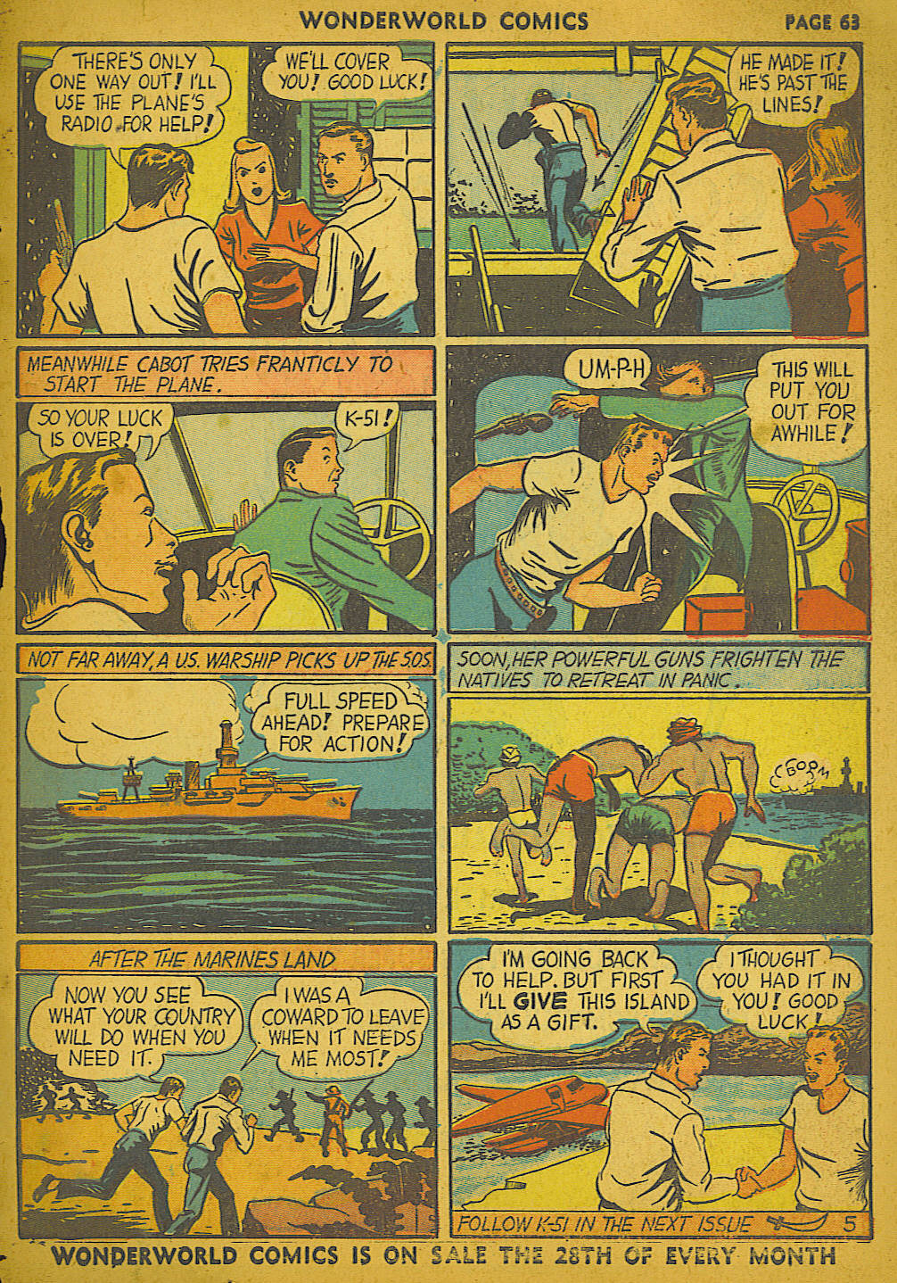 Read online Wonderworld Comics comic -  Issue #25 - 62