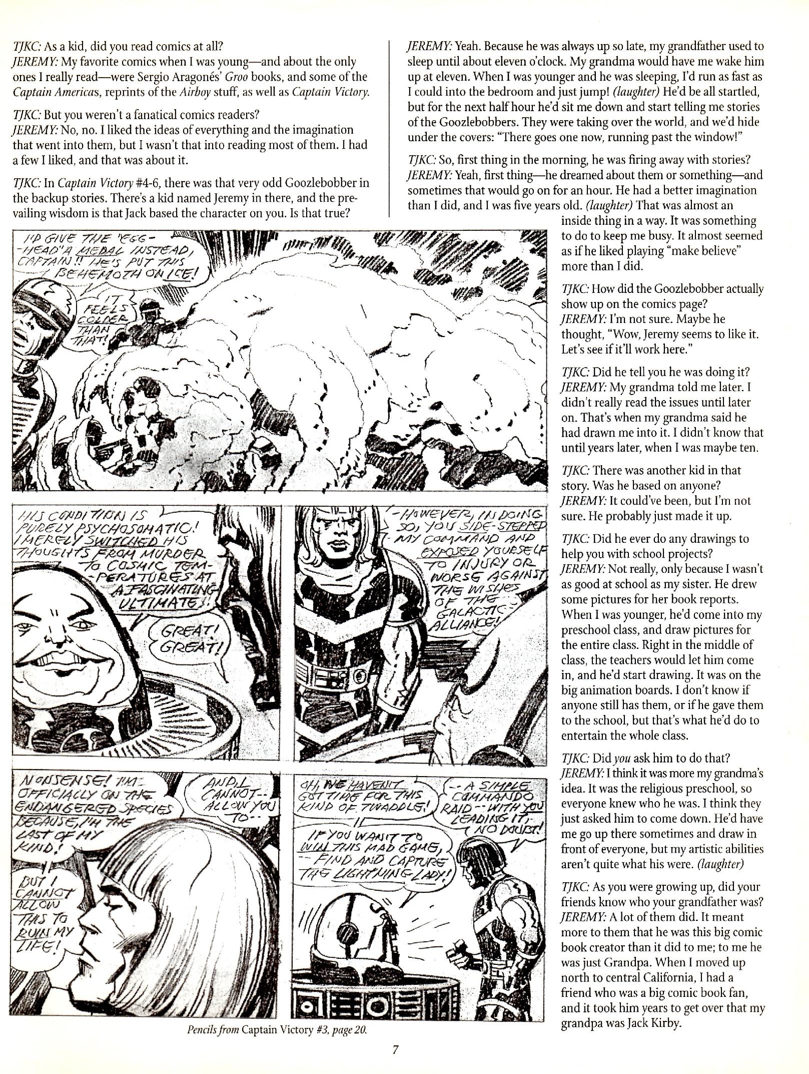 Read online The Jack Kirby Collector comic -  Issue #28 - 9