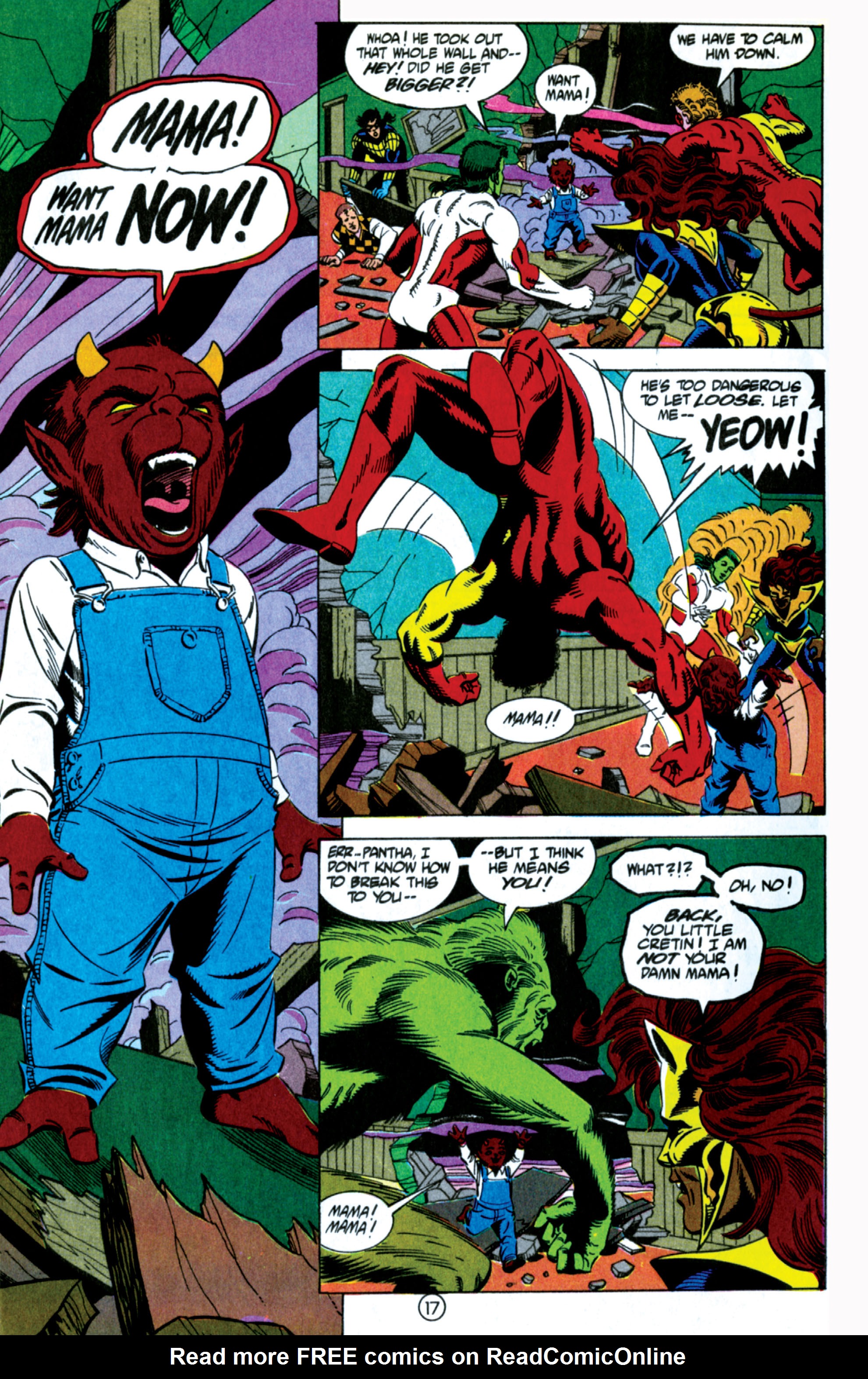 Read online The New Titans (1988) comic -  Issue #89 - 18