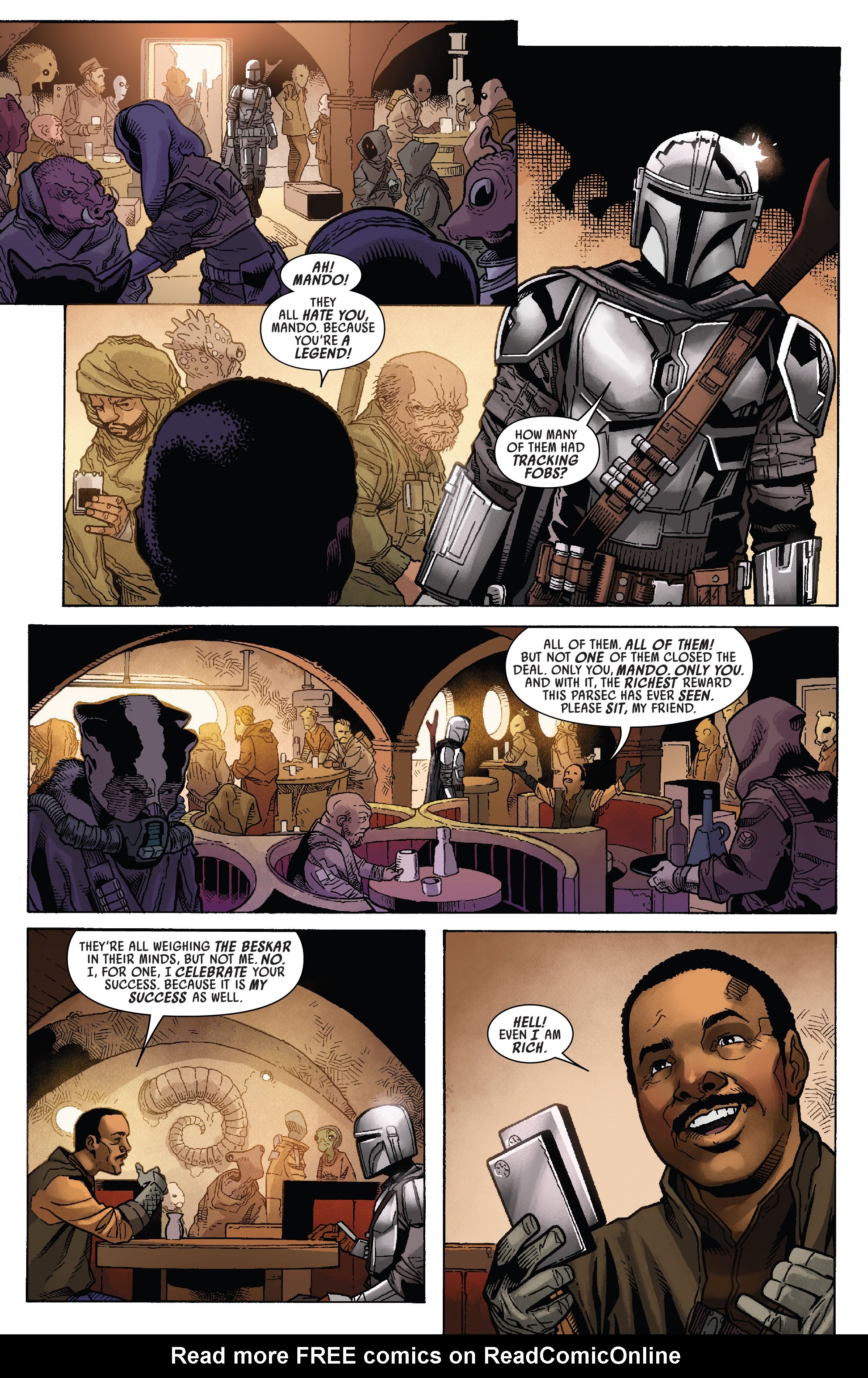 Read online Star Wars: The Mandalorian comic -  Issue #3 - 13