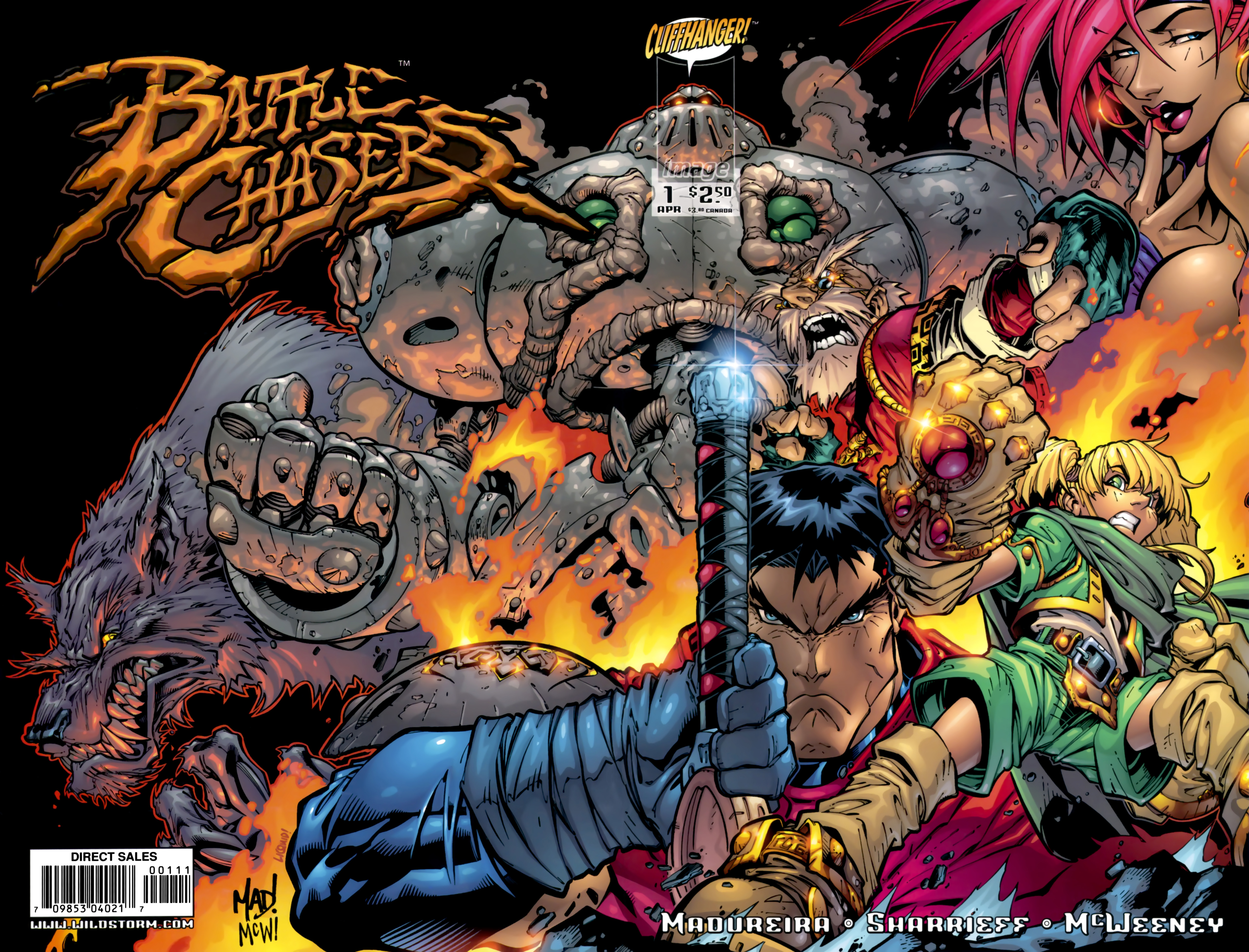Read online Battle Chasers (1998) comic -  Issue #1 - 4