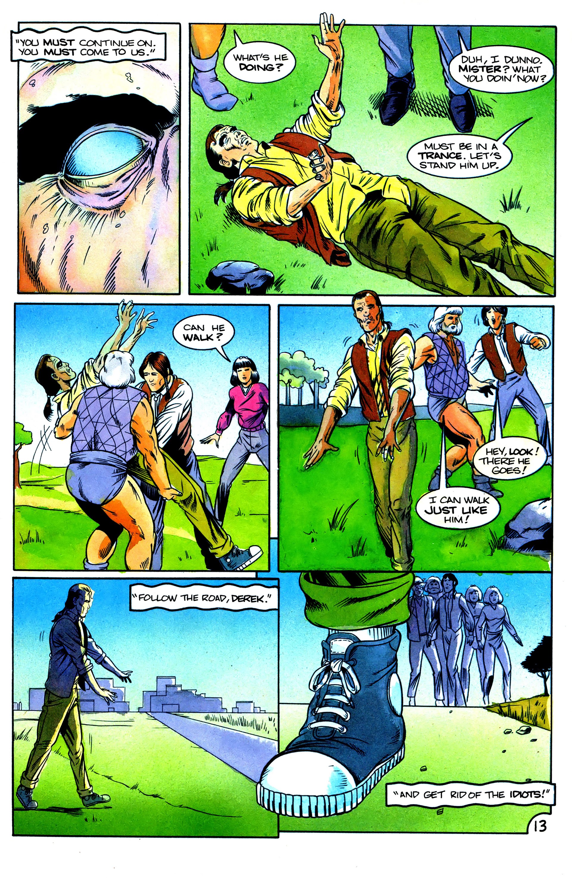 Read online Fright Night (1988) comic -  Issue #19 - 17