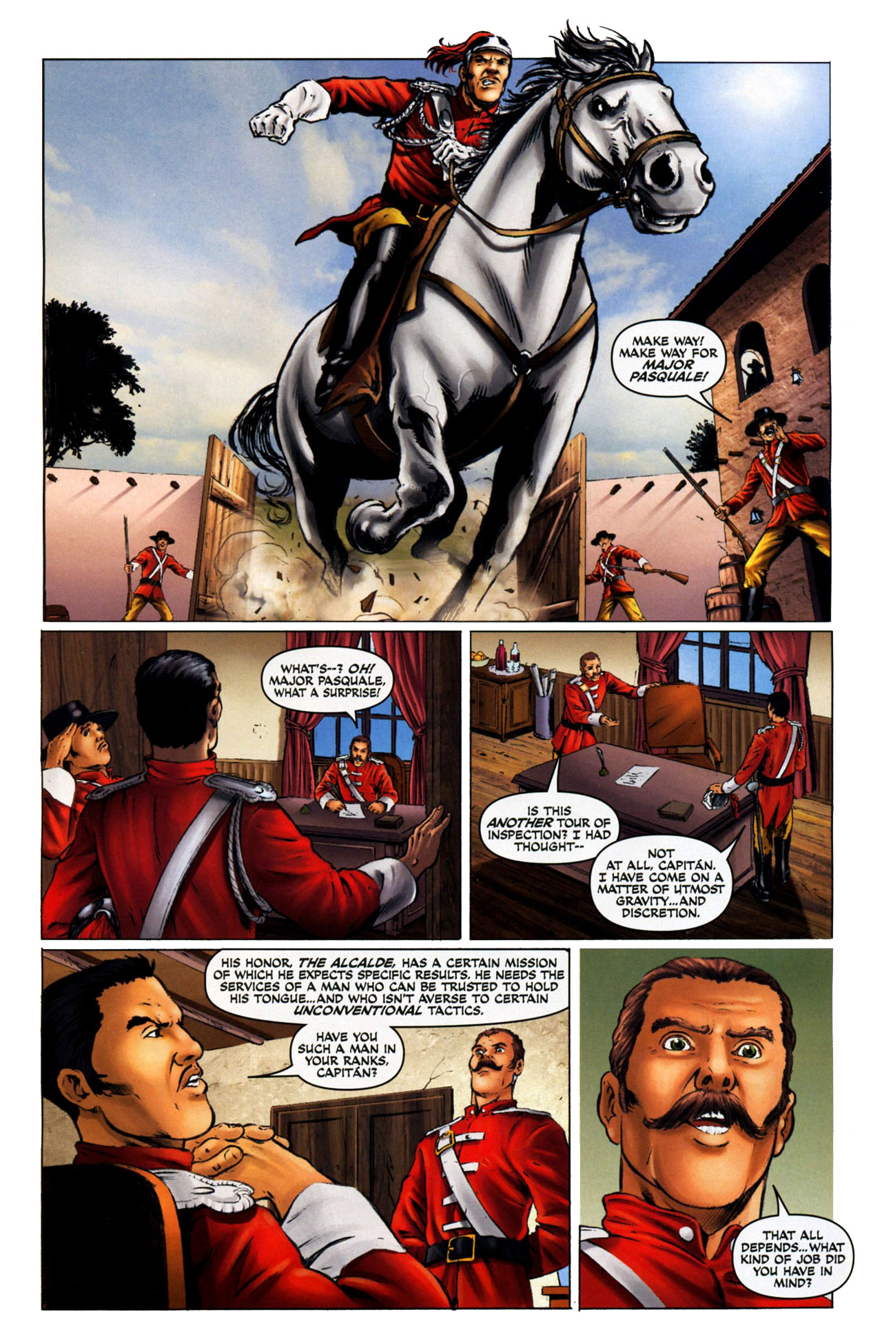 Read online Zorro (2008) comic -  Issue #12 - 6