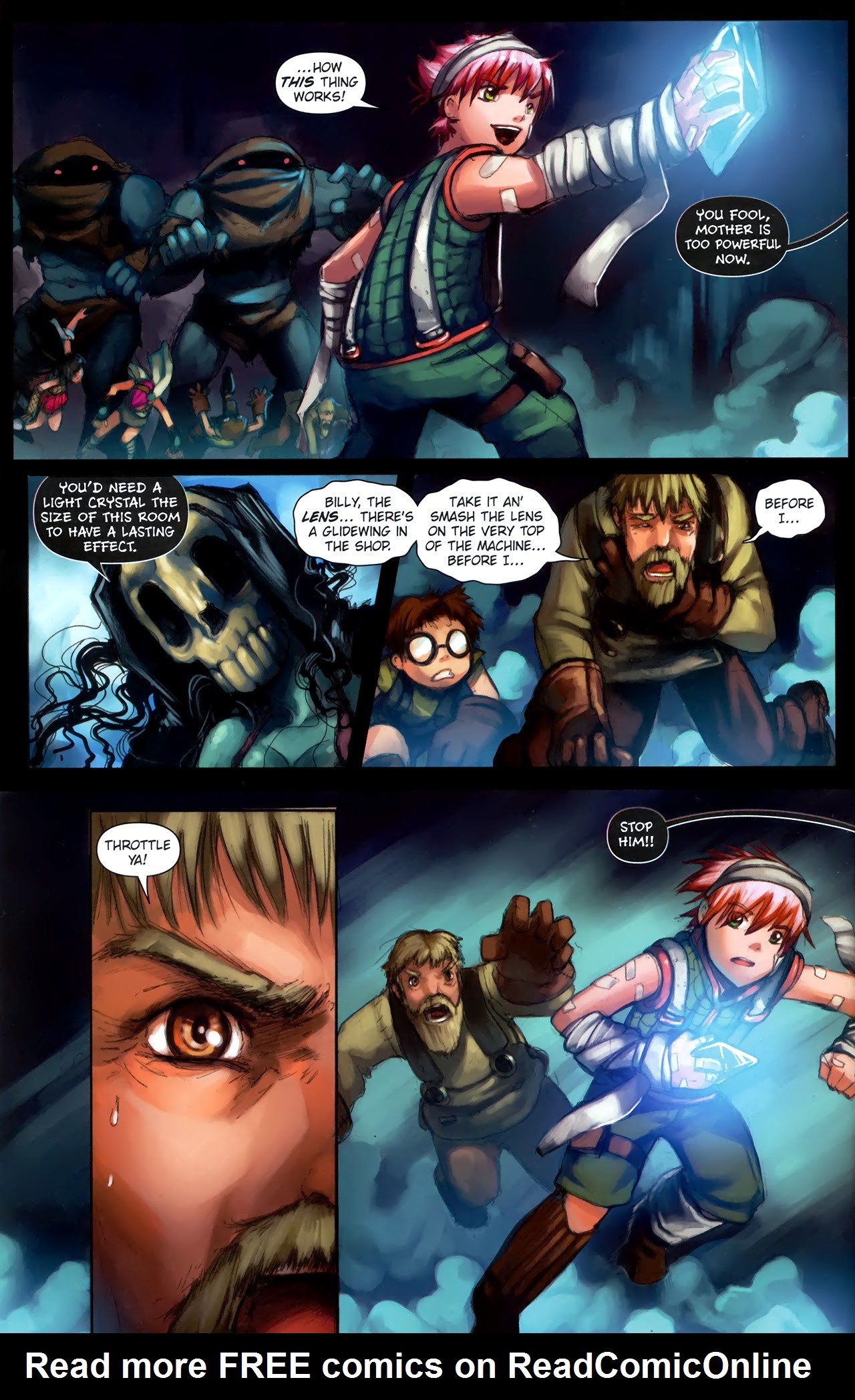 Read online Sky Pirates Of Neo Terra comic -  Issue #5 - 16