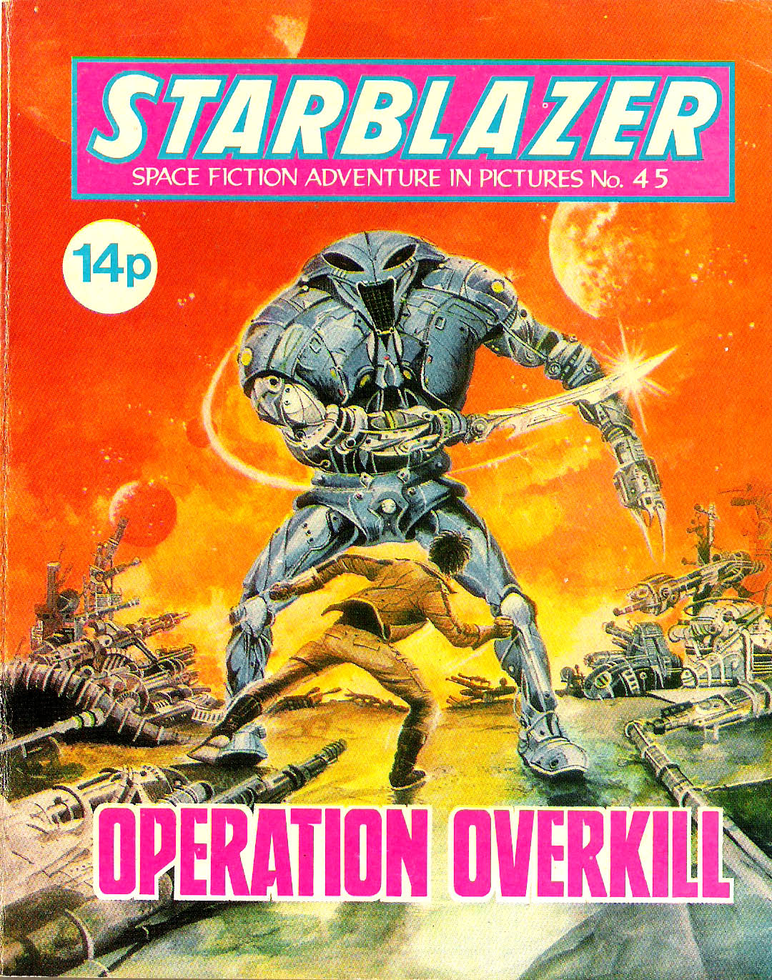 Read online Starblazer comic -  Issue #45 - 1