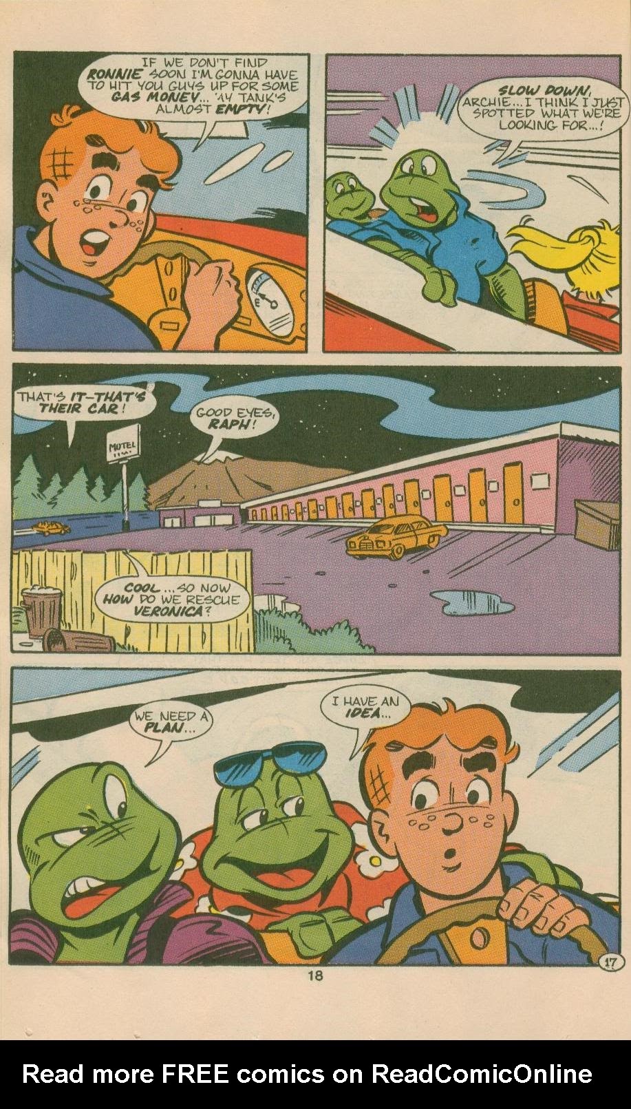 Read online Teenage Mutant Ninja Turtles Meet Archie comic -  Issue # Full - 20