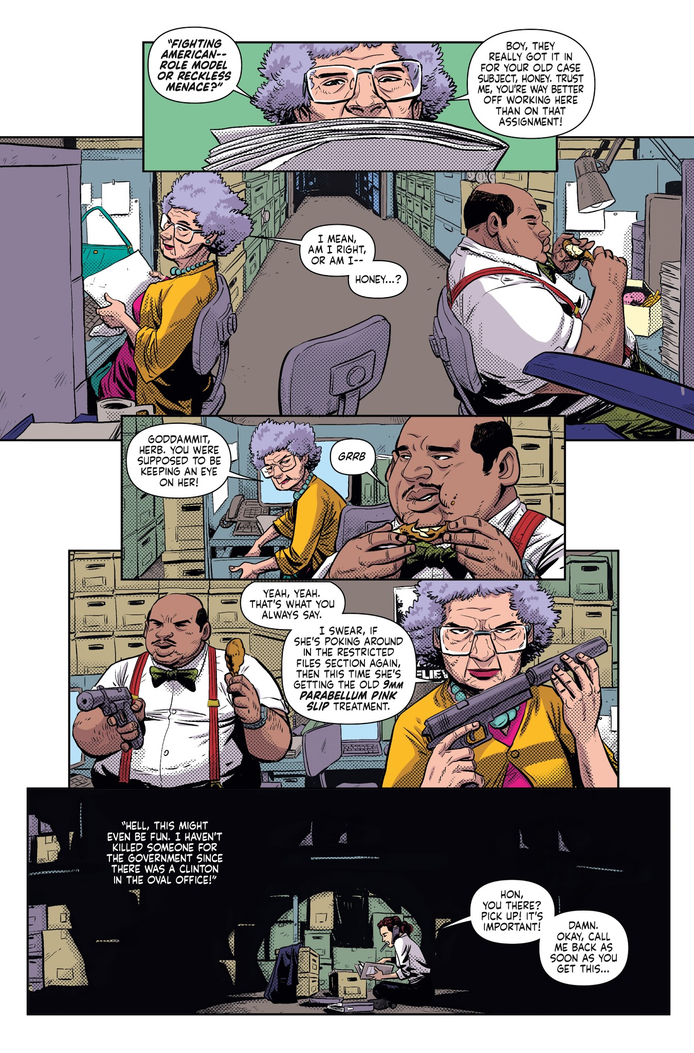 Read online Fighting American: The Ties That Bind comic -  Issue #3 - 19