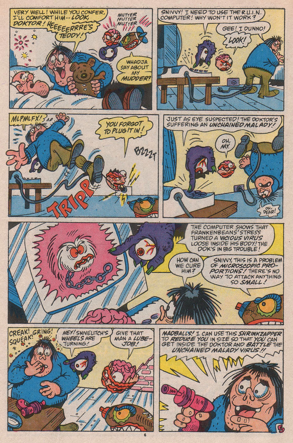 Read online Madballs comic -  Issue #10 - 6