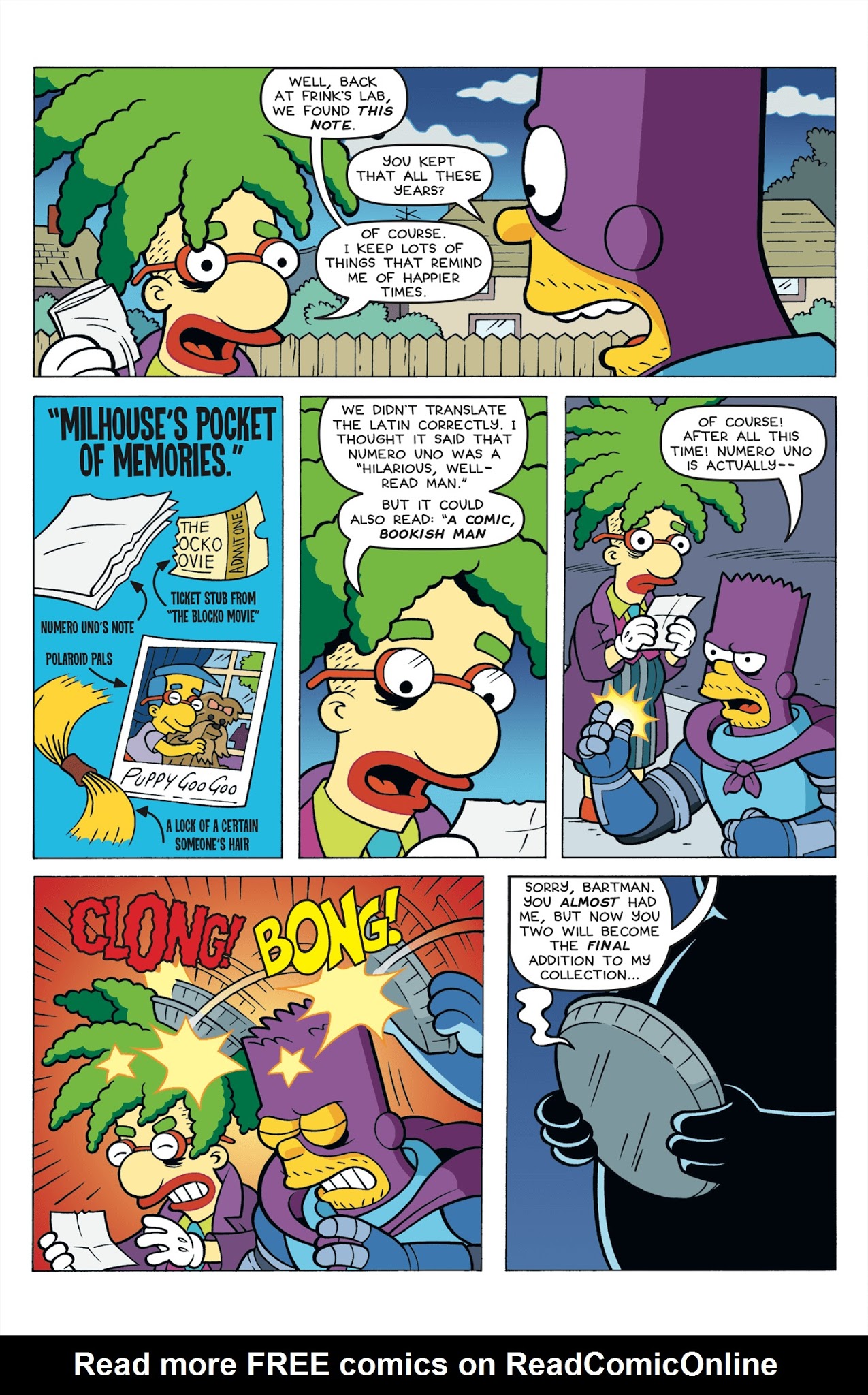 Read online Simpsons One-Shot Wonders: Bartman Spectacularly Super Secret Saga comic -  Issue #2 - 22