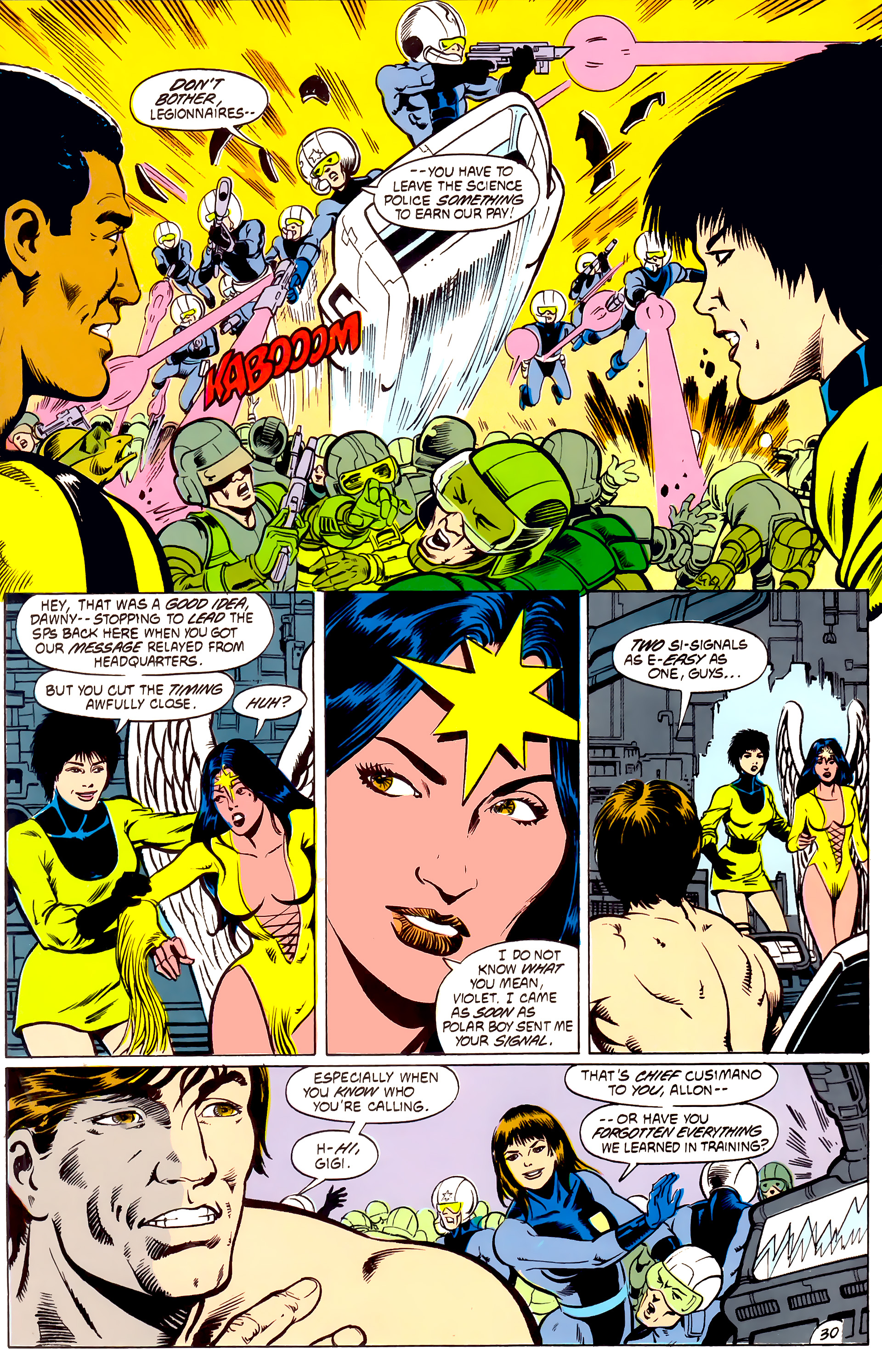 Read online Legion of Super-Heroes (1984) comic -  Issue # _Annual 4 - 31