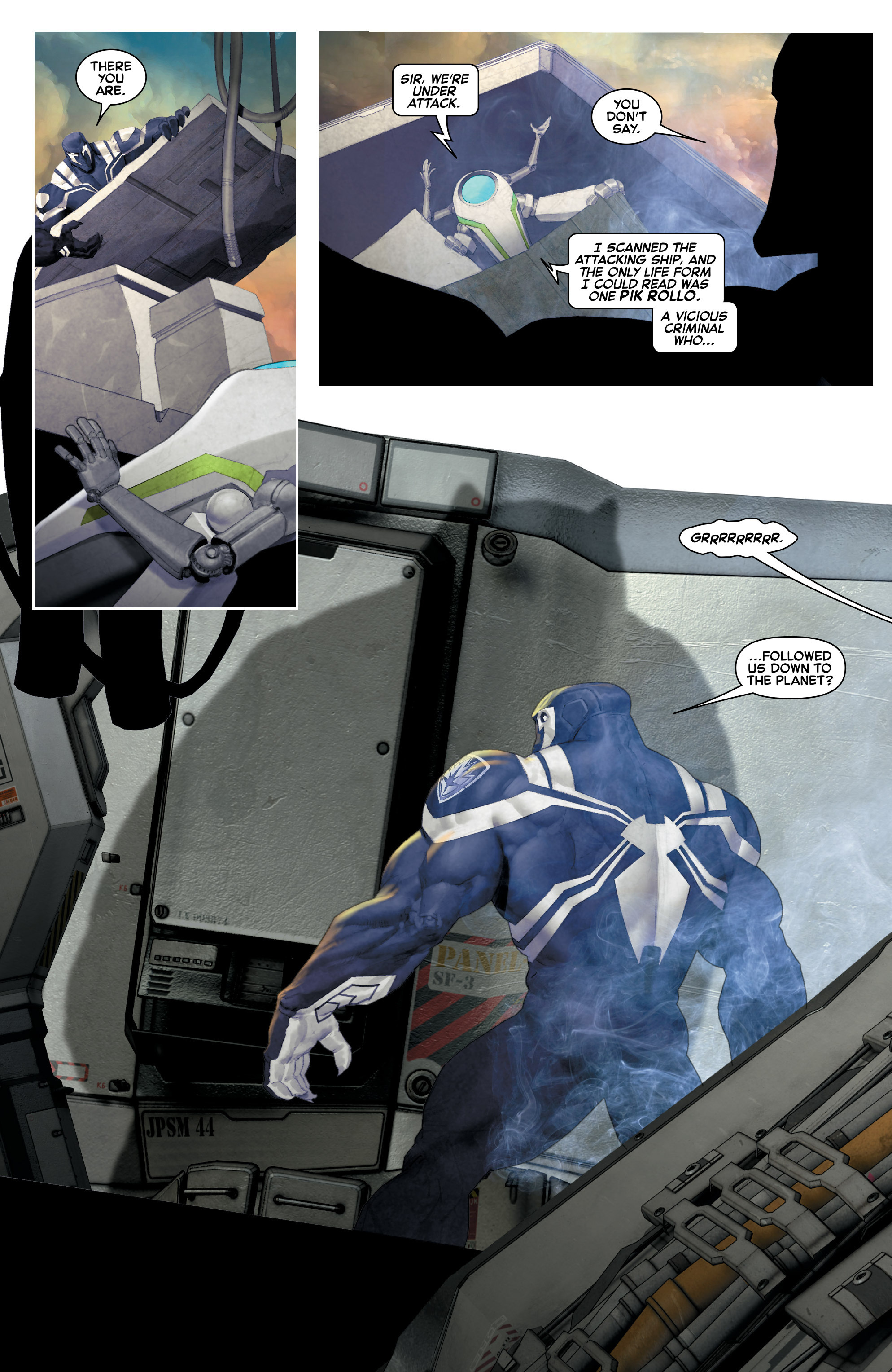 Read online Venom: Space Knight comic -  Issue #4 - 6
