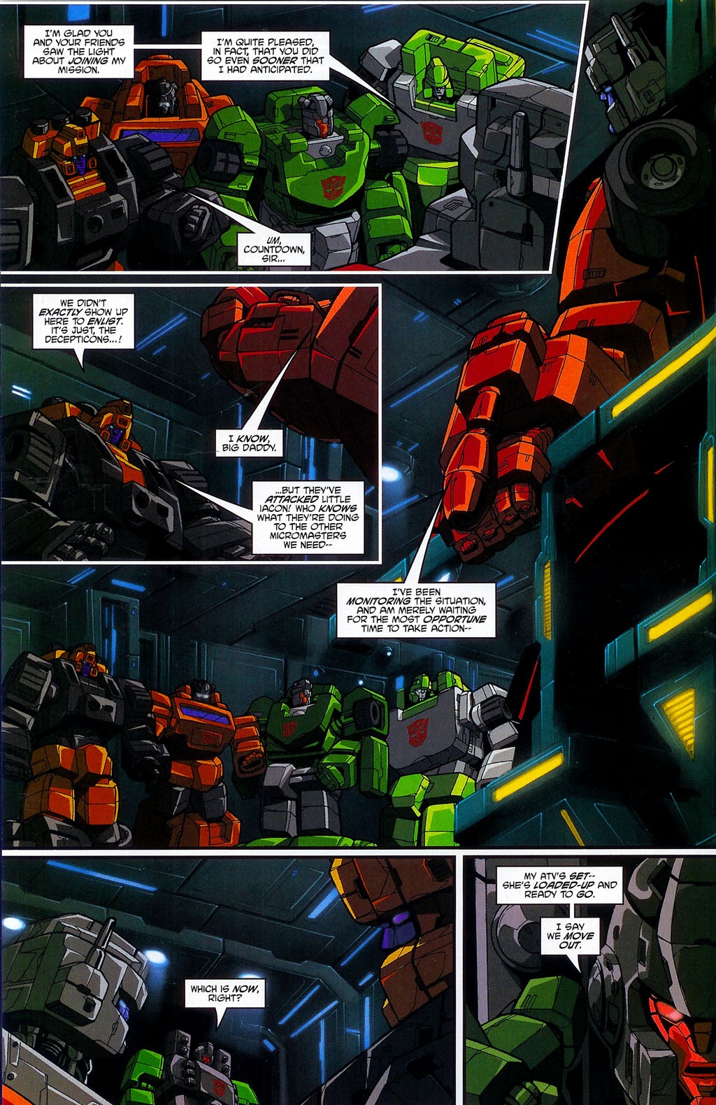 Read online Transformers: Micromasters comic -  Issue #4 - 4