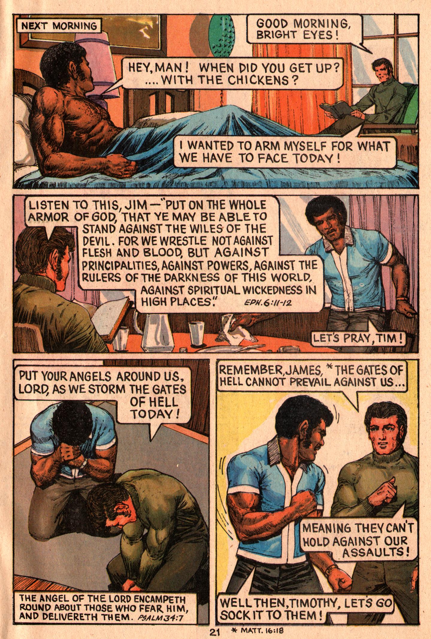 Read online The Crusaders (1974) comic -  Issue #2 - 23