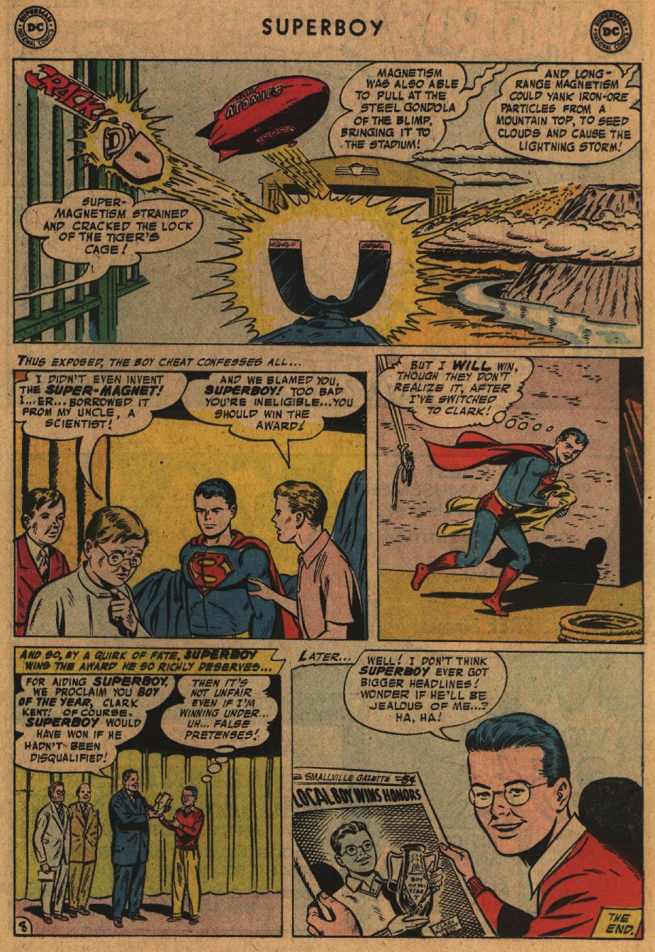 Read online Superboy (1949) comic -  Issue #57 - 19