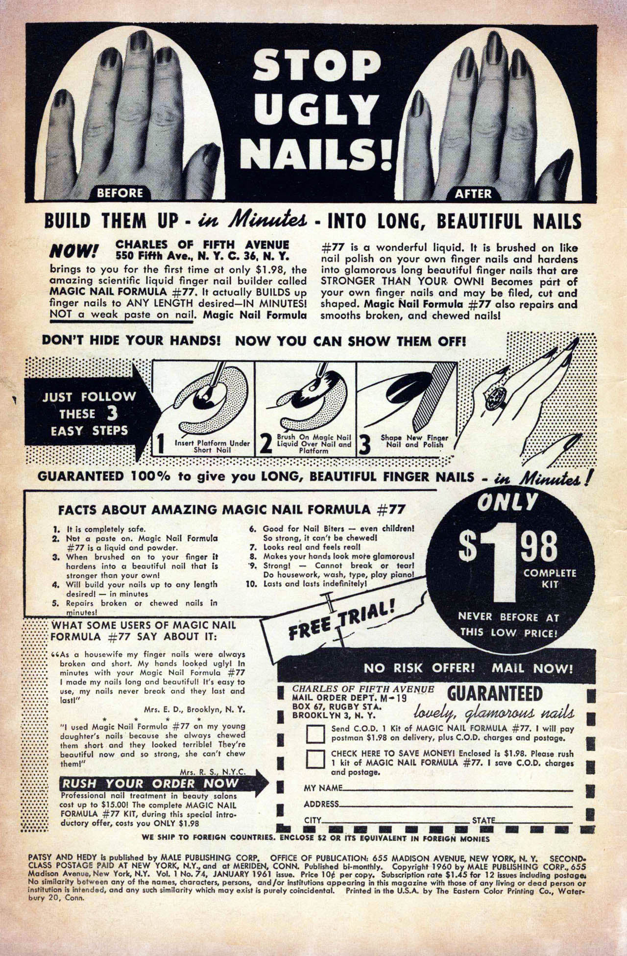 Read online Patsy and Hedy comic -  Issue #74 - 2