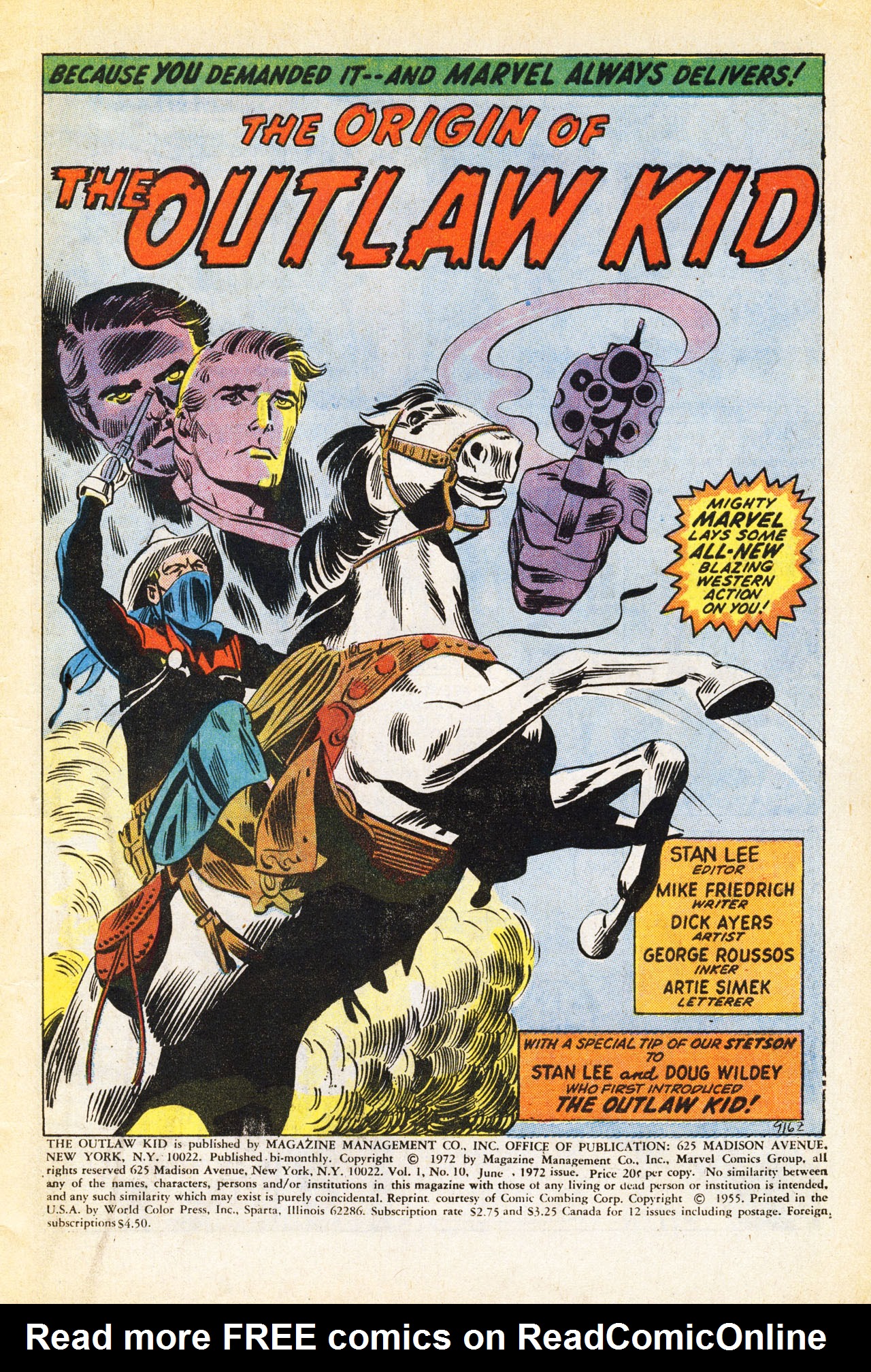 Read online The Outlaw Kid (1970) comic -  Issue #10 - 3