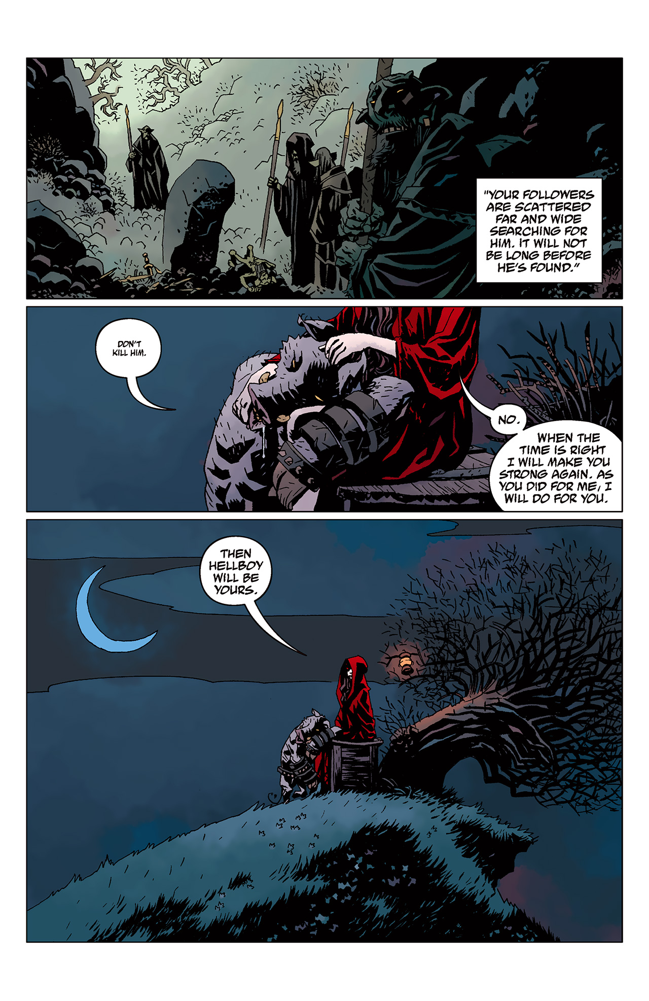 Read online Hellboy: The Wild Hunt comic -  Issue #5 - 5