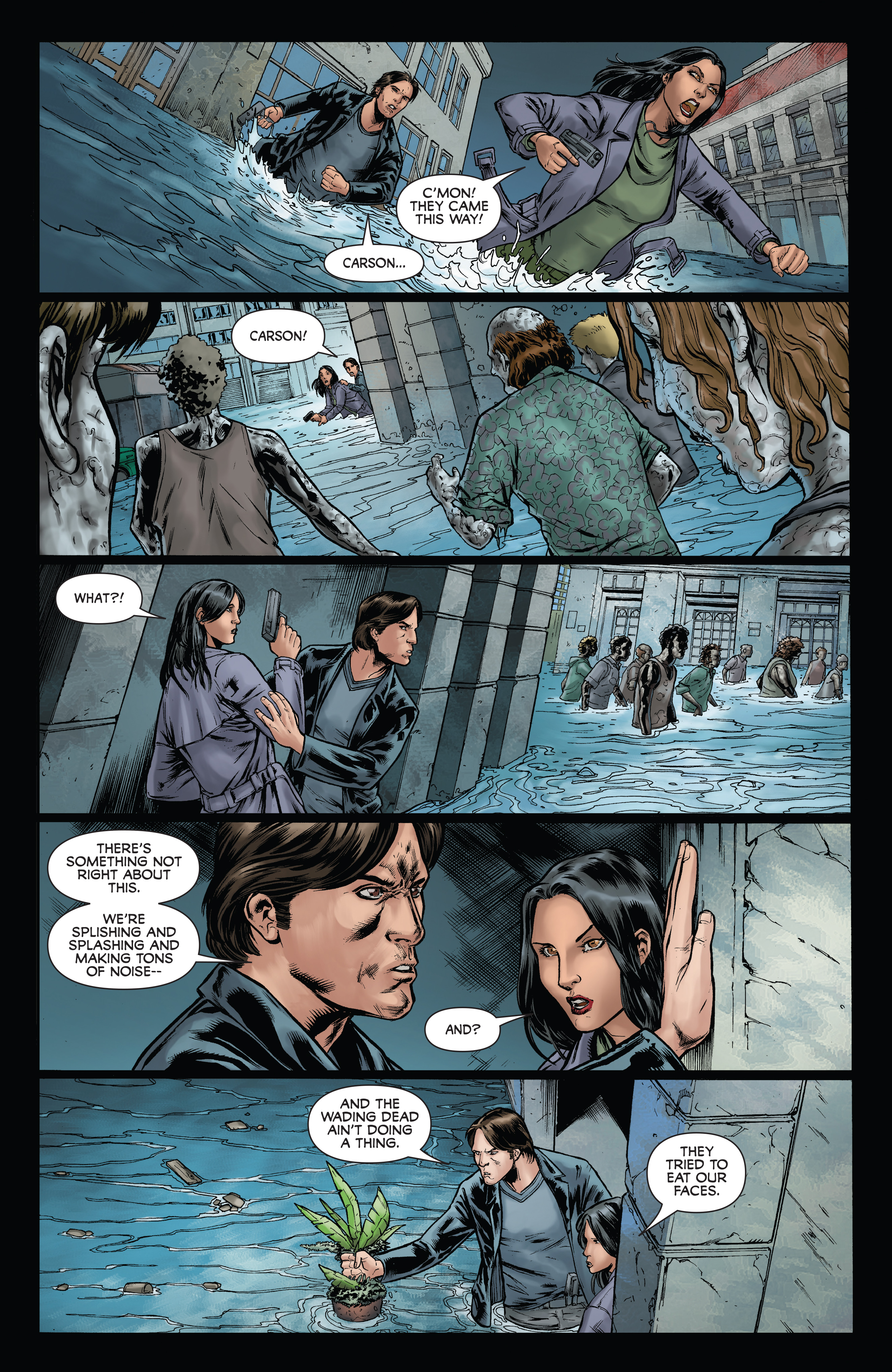 Read online Dean Koontz's Frankenstein: Storm Surge comic -  Issue #4 - 6