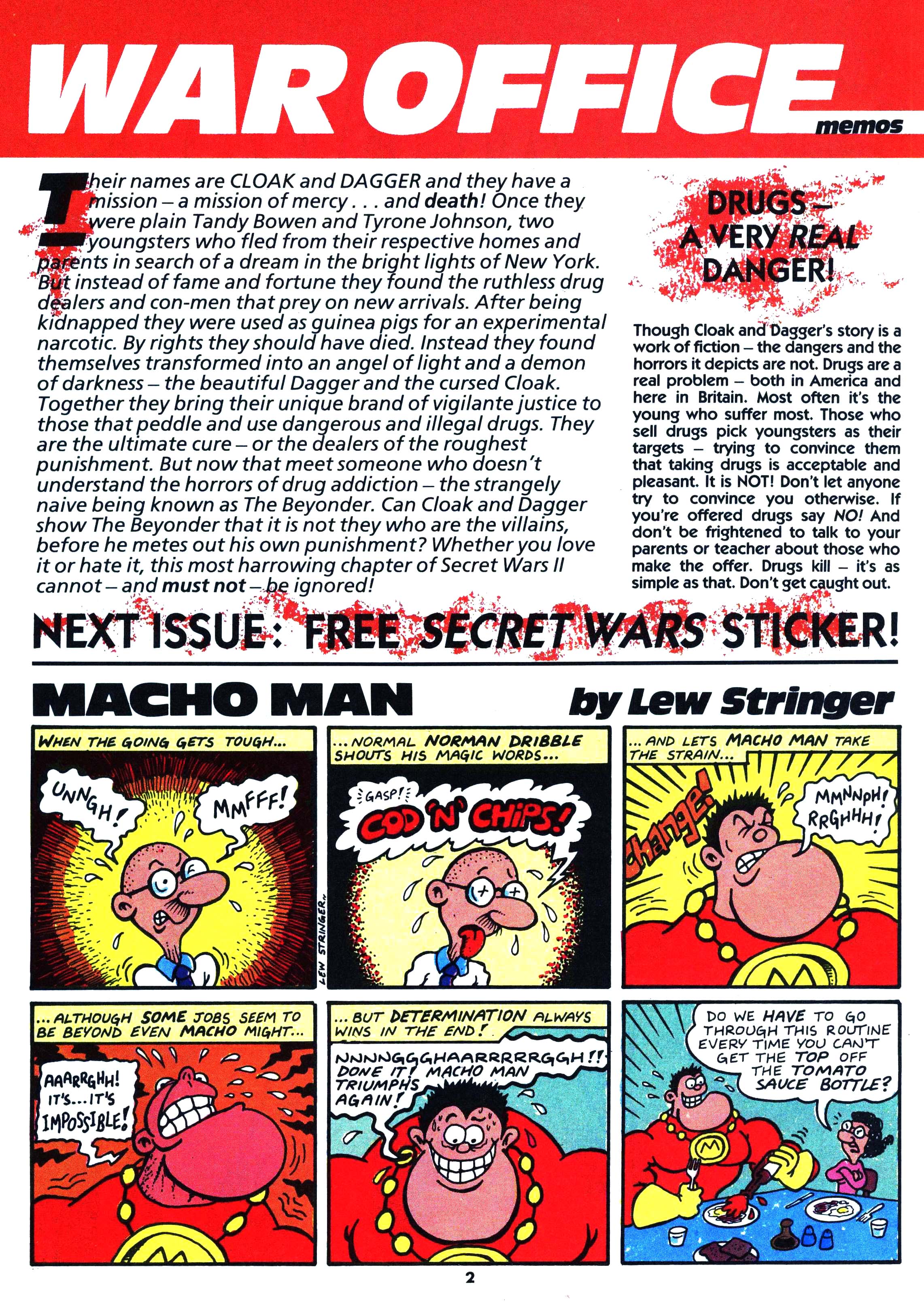 Read online Secret Wars (1985) comic -  Issue #63 - 2