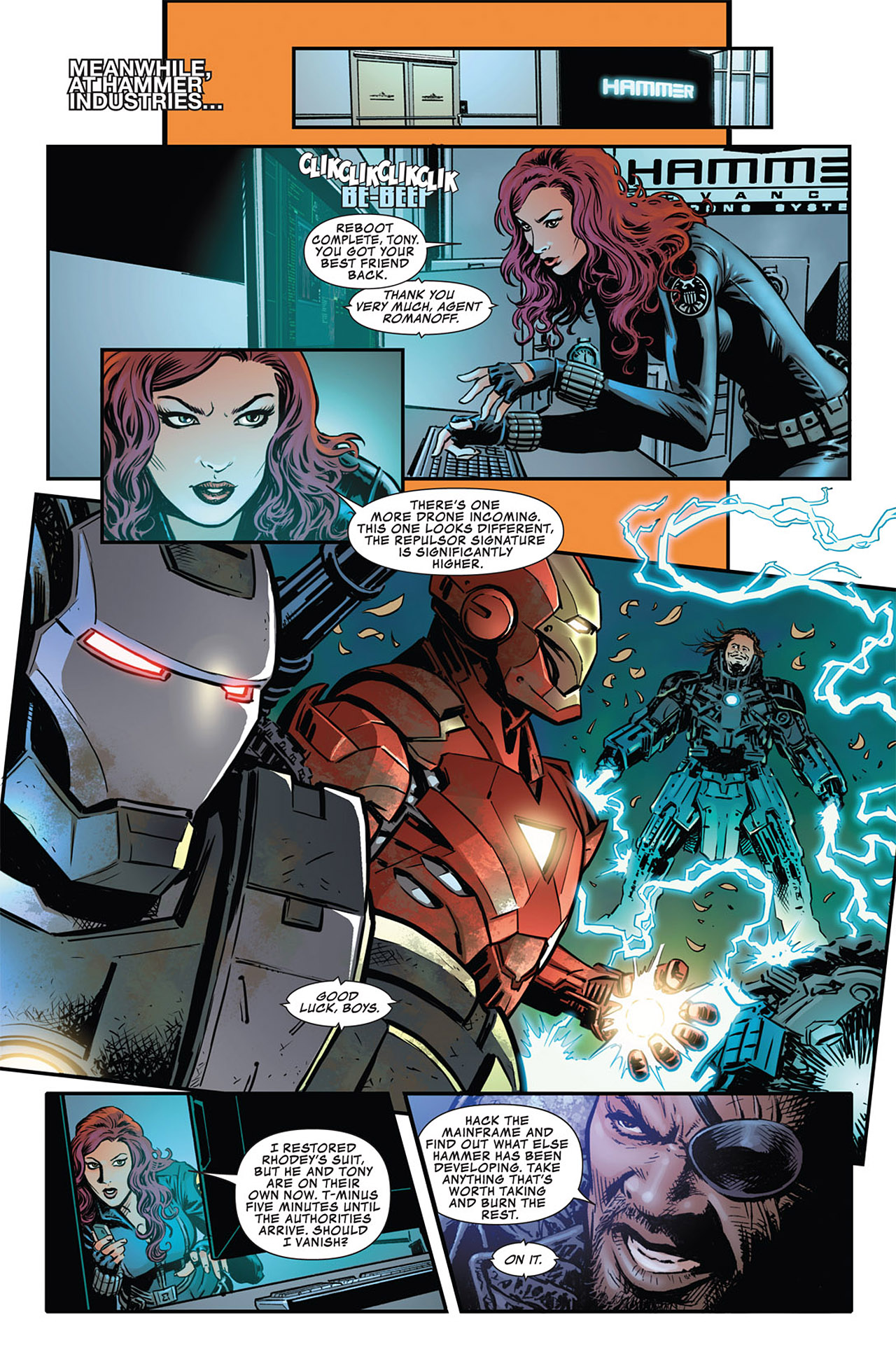 Read online Marvel's The Avengers Prelude: Fury's Big Week (Digital) comic -  Issue #3 - 9