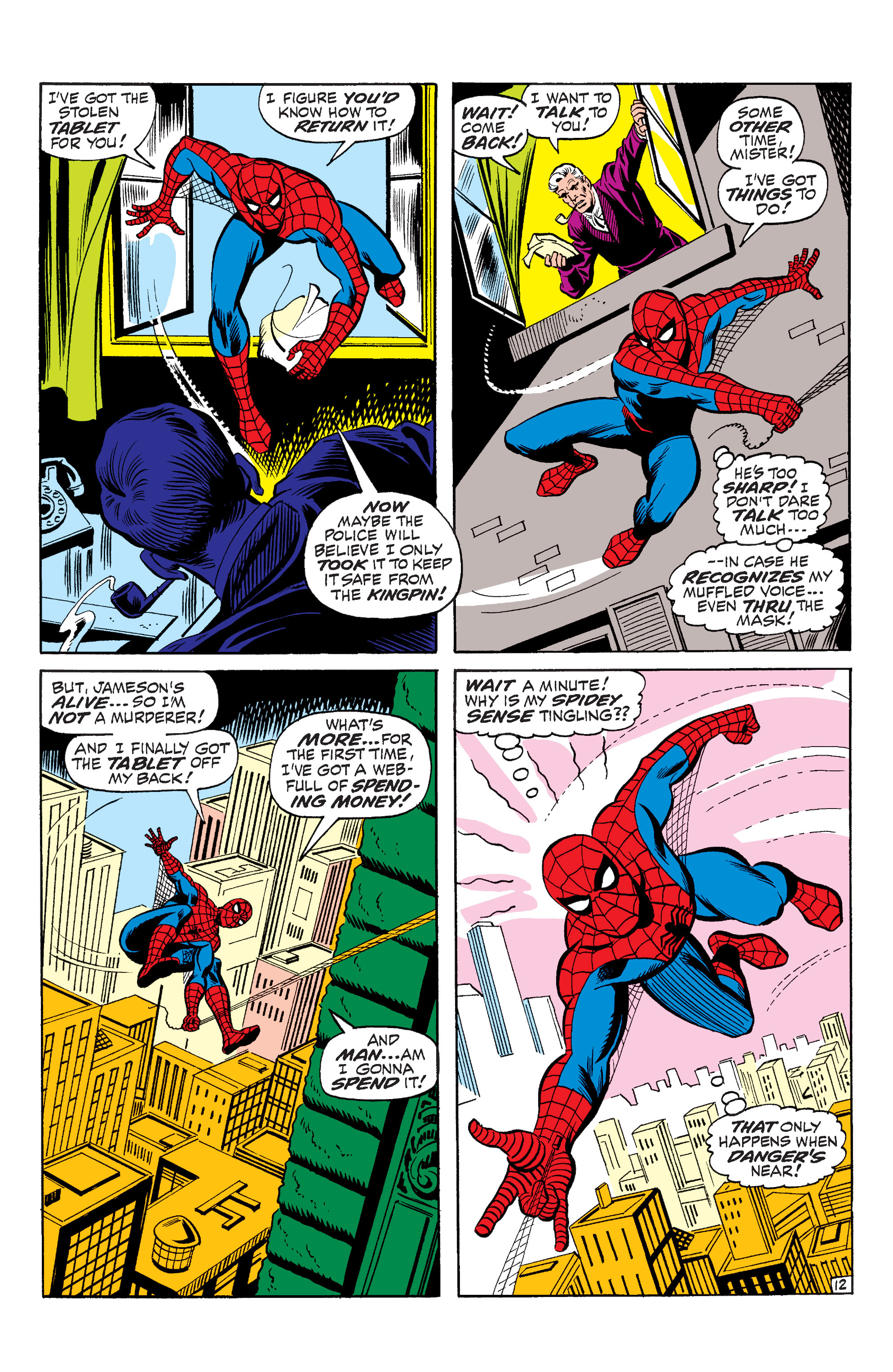 Read online Marvel Masterworks: The Amazing Spider-Man comic -  Issue # TPB 8 (Part 1) - 78