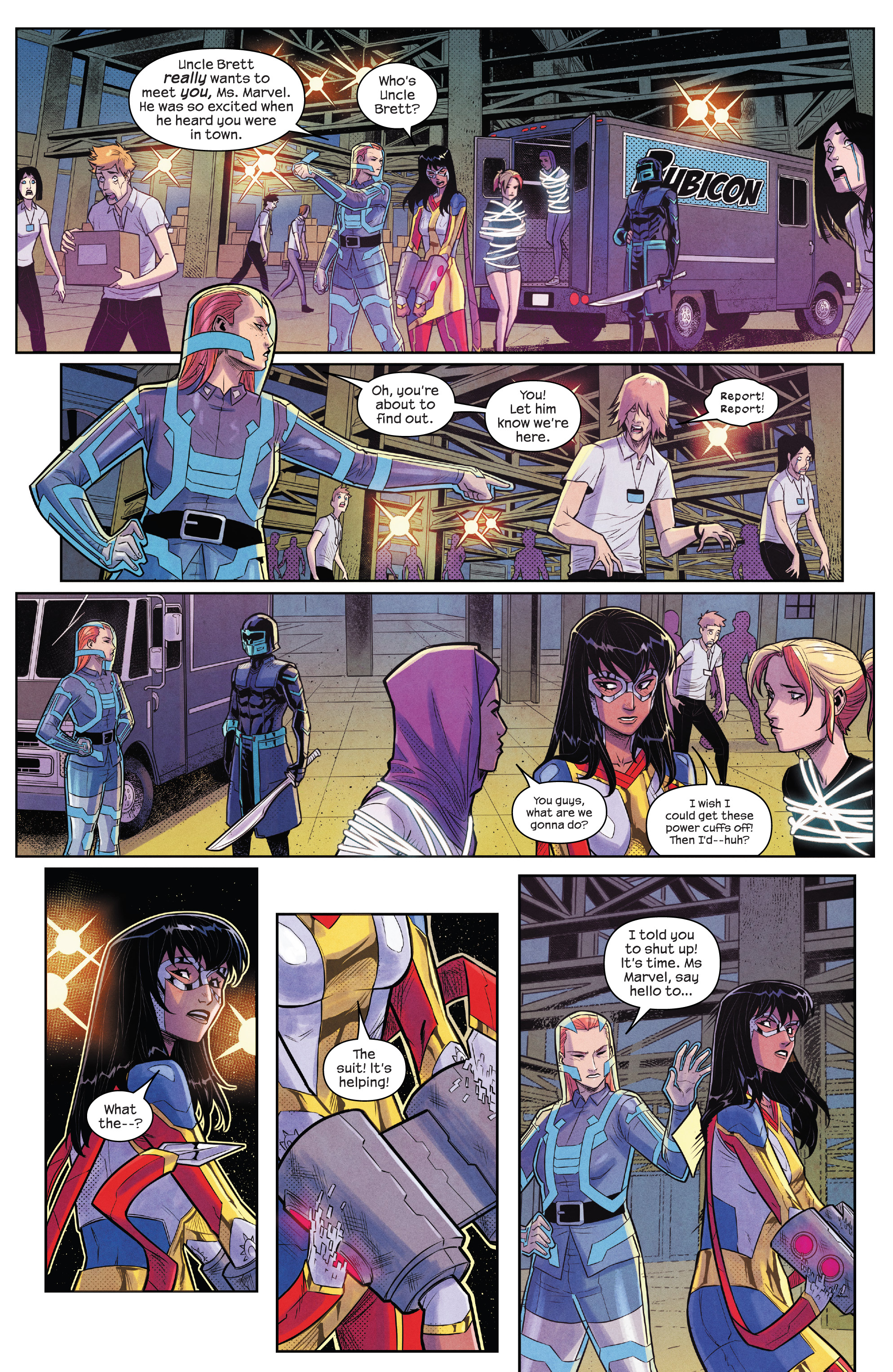 Read online Magnificent Ms. Marvel comic -  Issue #8 - 8