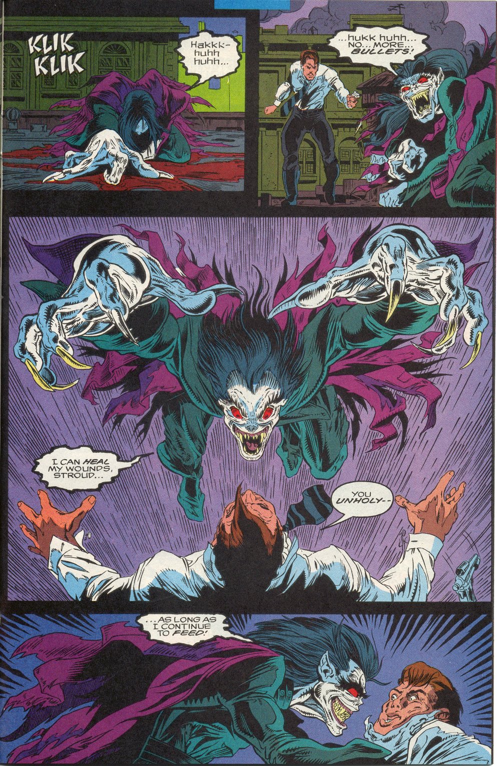 Read online Morbius: The Living Vampire (1992) comic -  Issue #10 - 18
